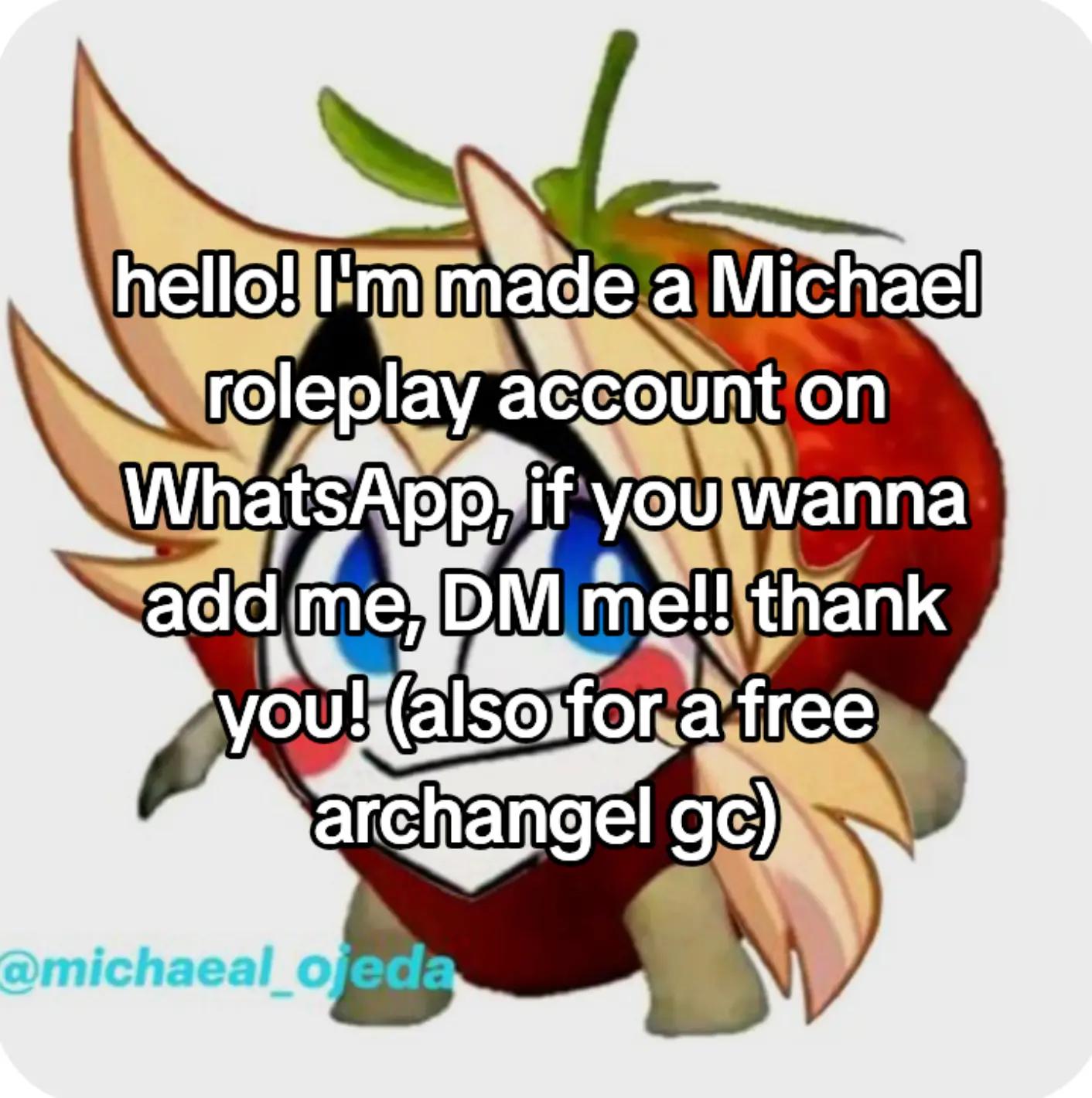 @♱ִֶָ. ..𓂃𝓜𝓲𝓬𝓱𝓪𝓮𝓵 ࣪🪽♱