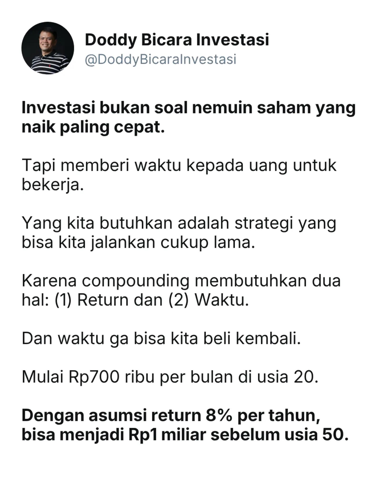 @Doddy Bicara Investasi