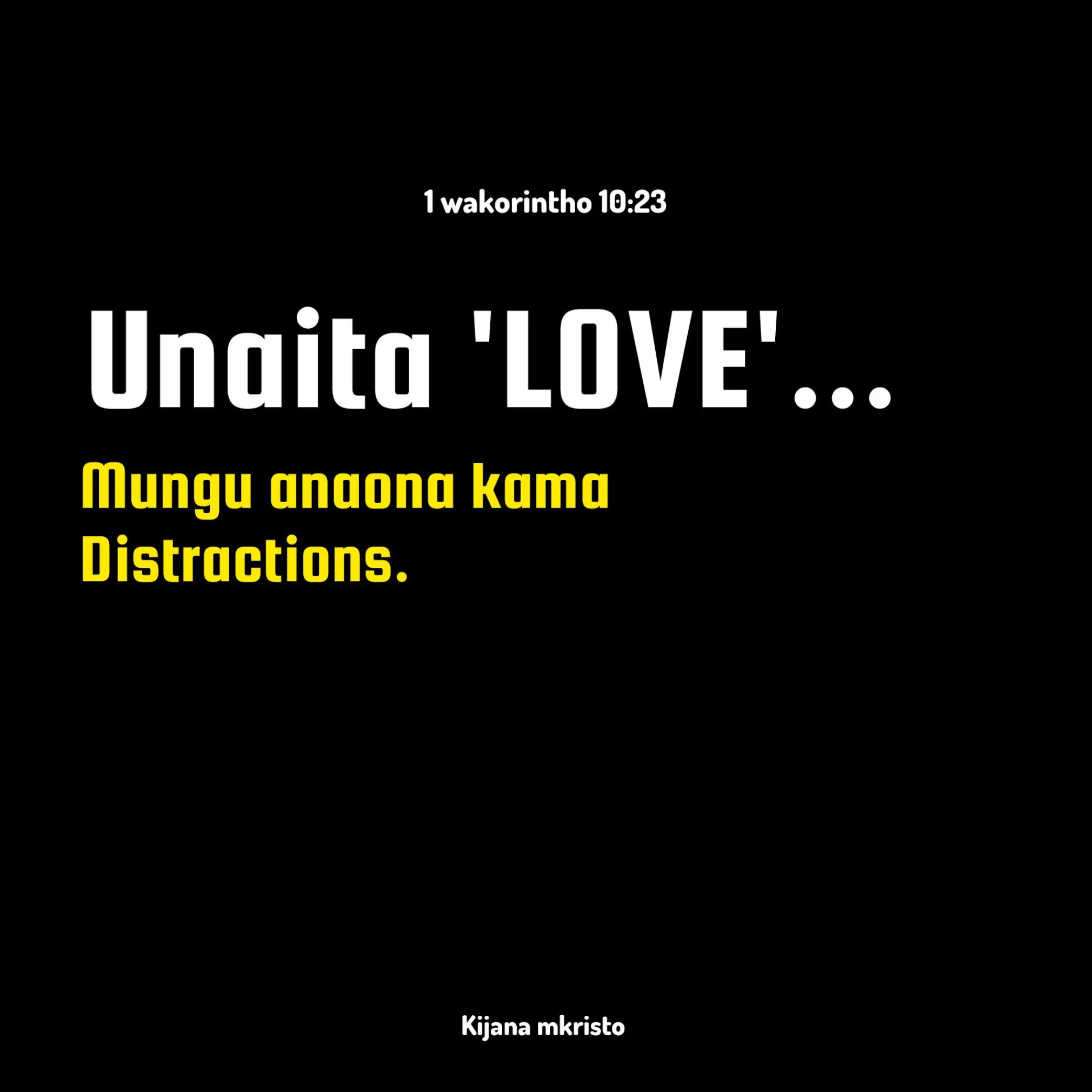 @Kijana Mkristo