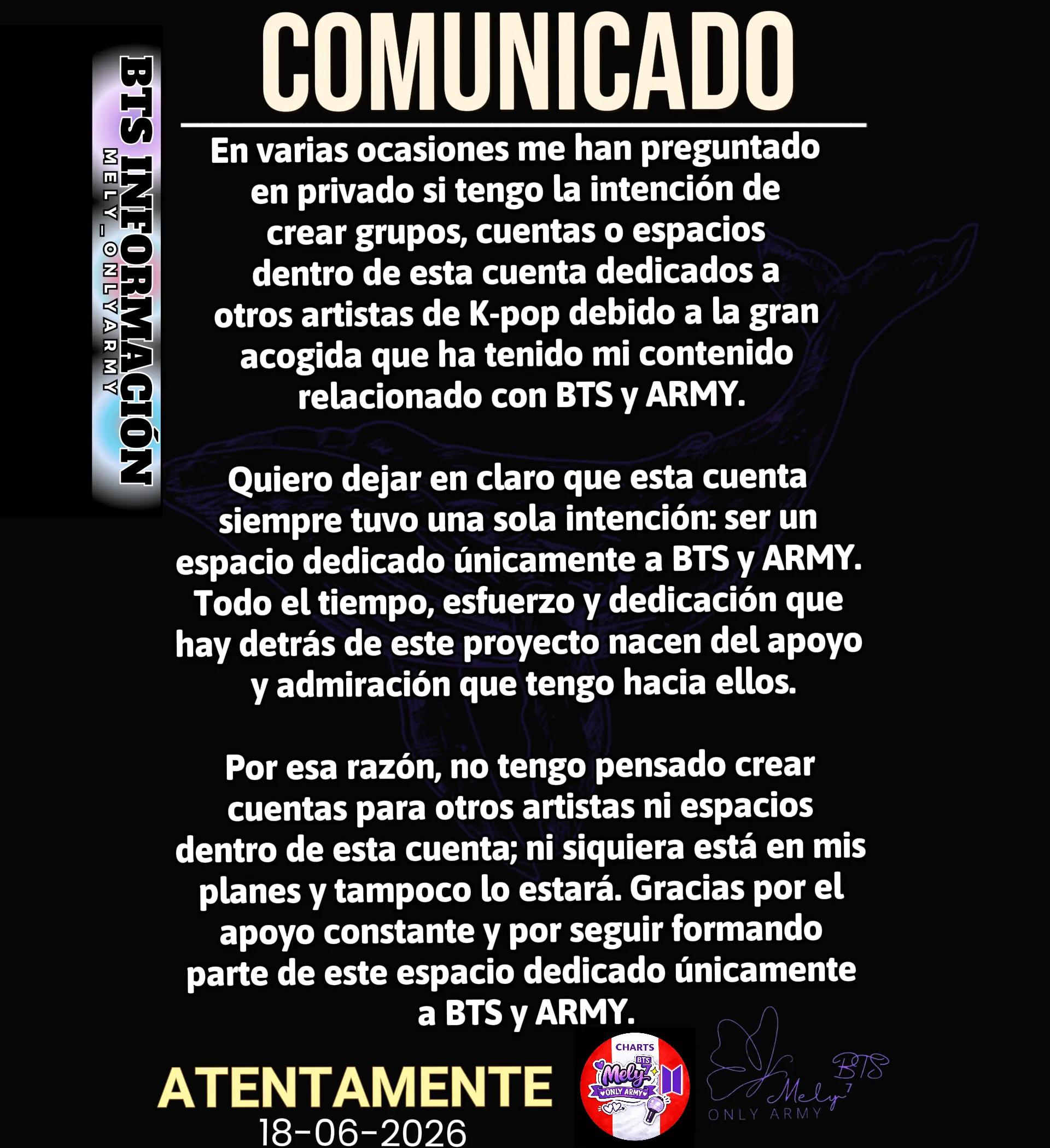 @💜MELY⁷💜 CHARTS
