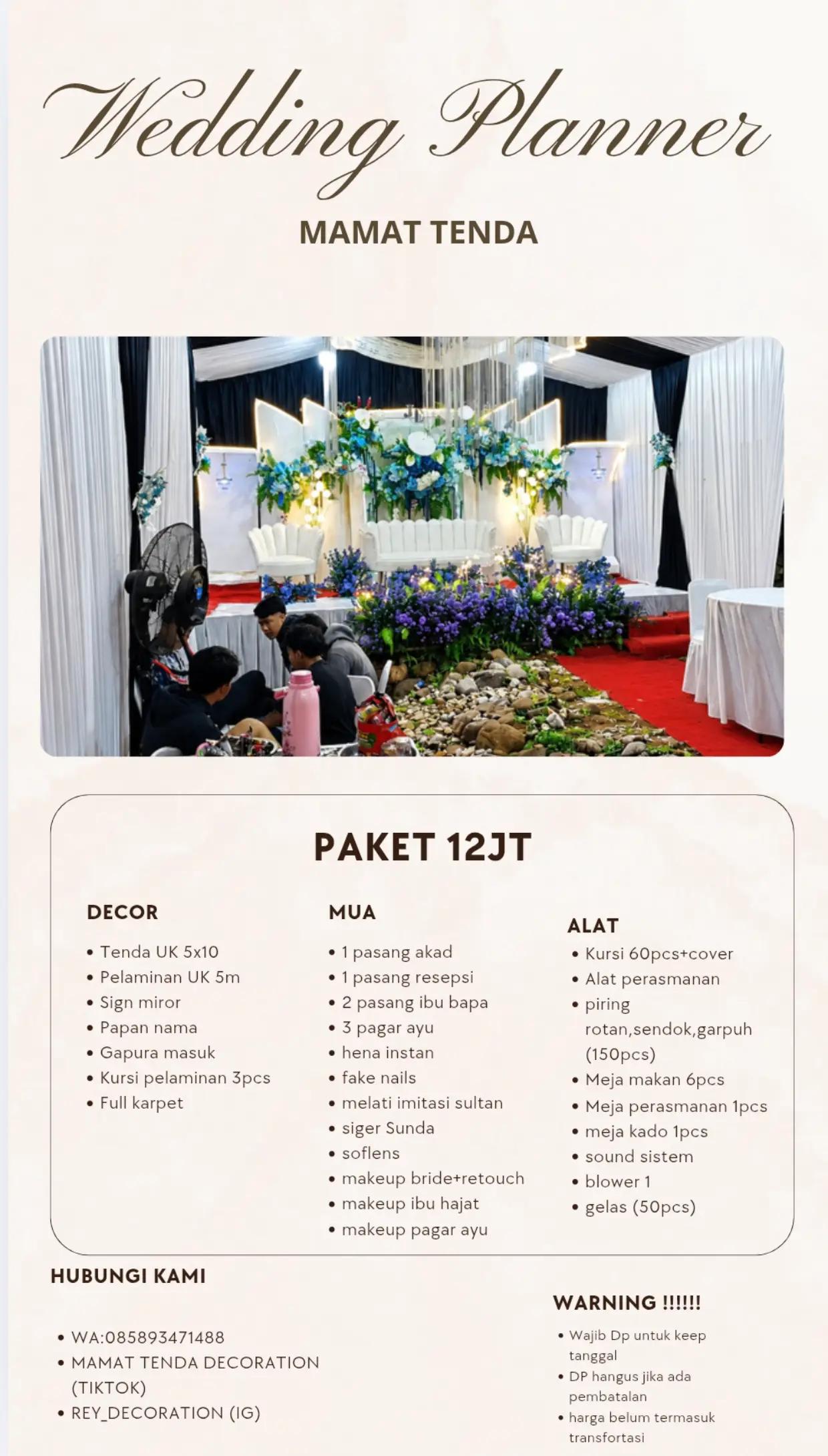 @MAMAT TENDA | DECORATION