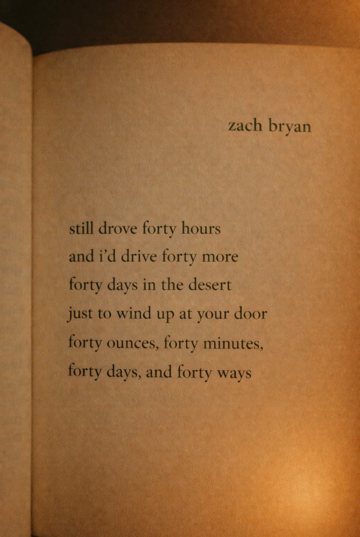 @Zach Bryan Quotes