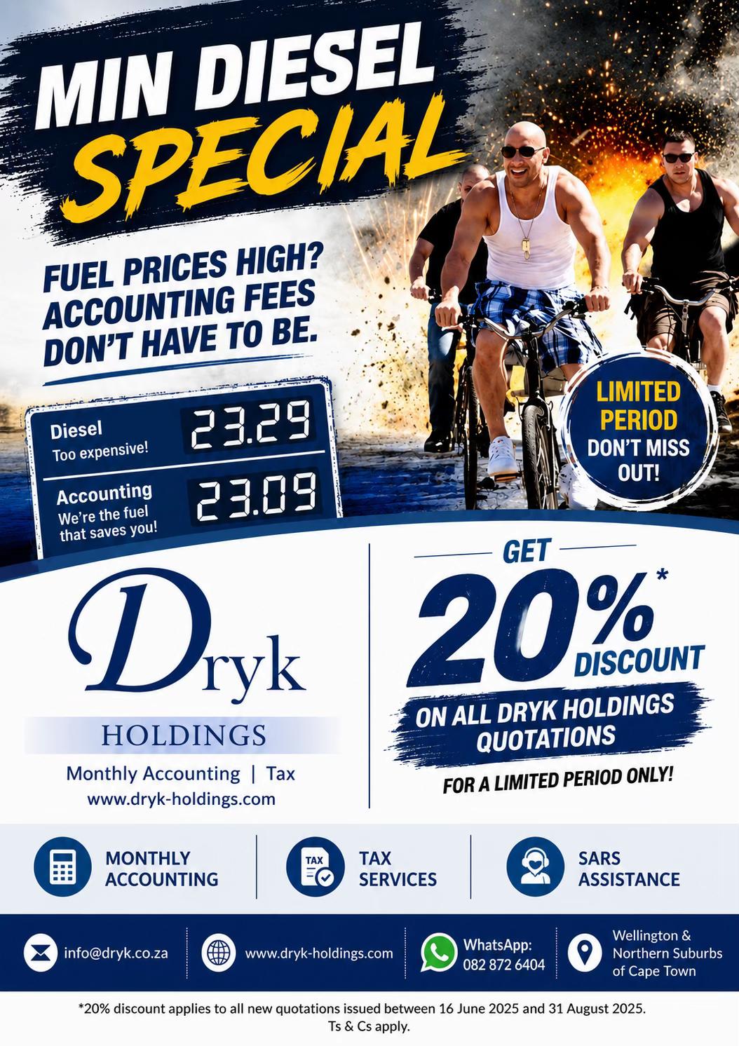 @Jasper Basson | Dryk Holdings