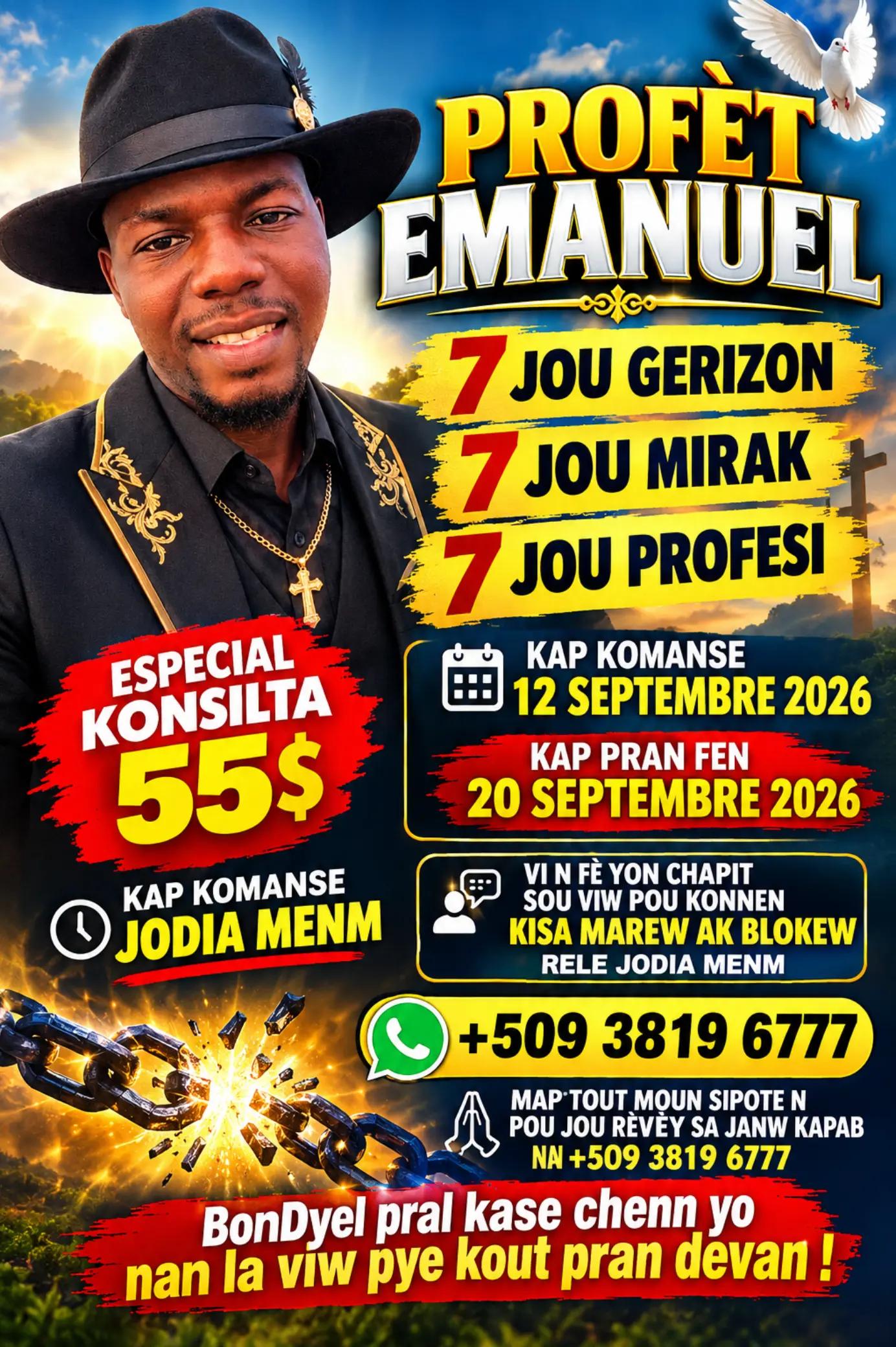 @Profèt Emanuel