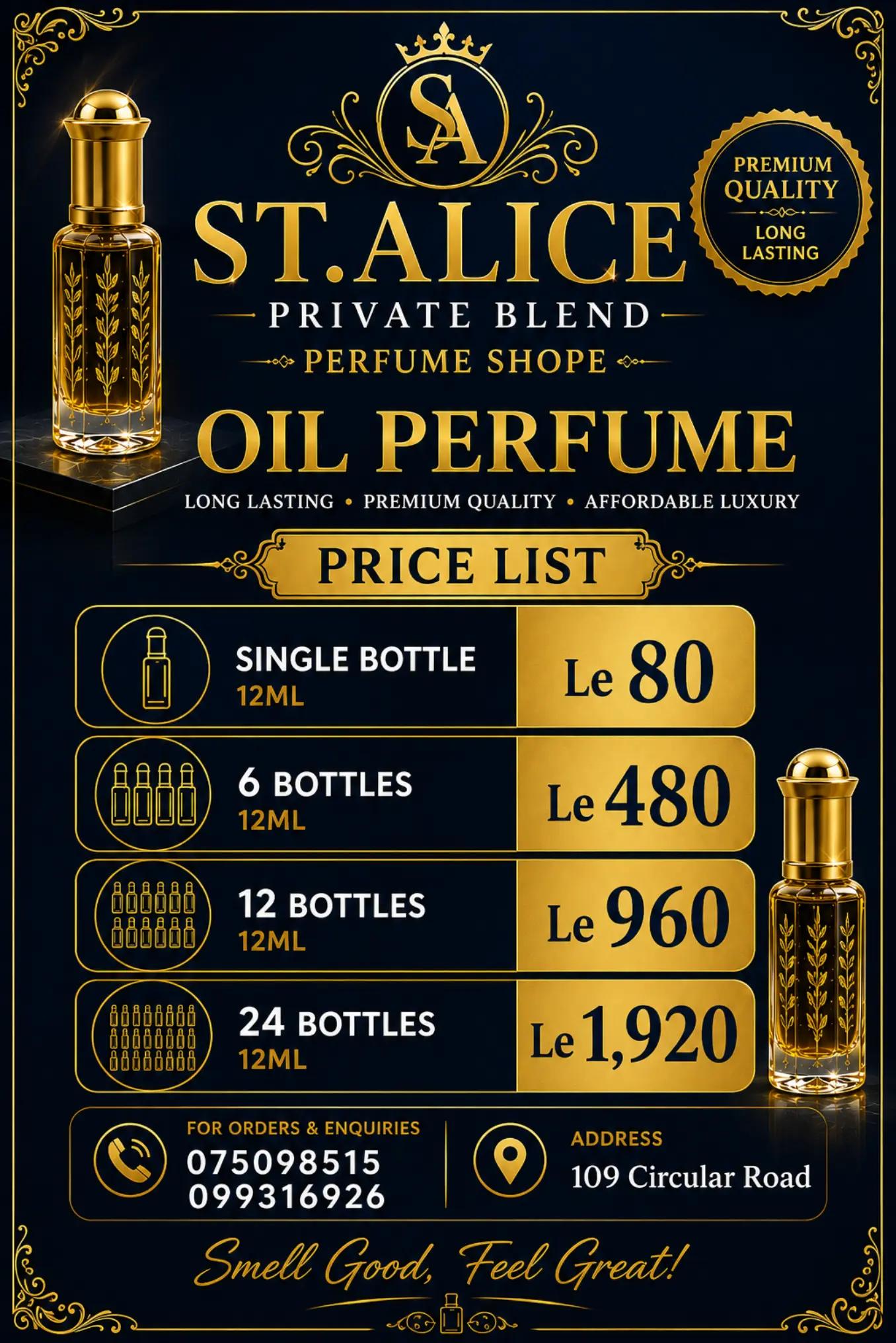 @St.Alice Private  Perfumes