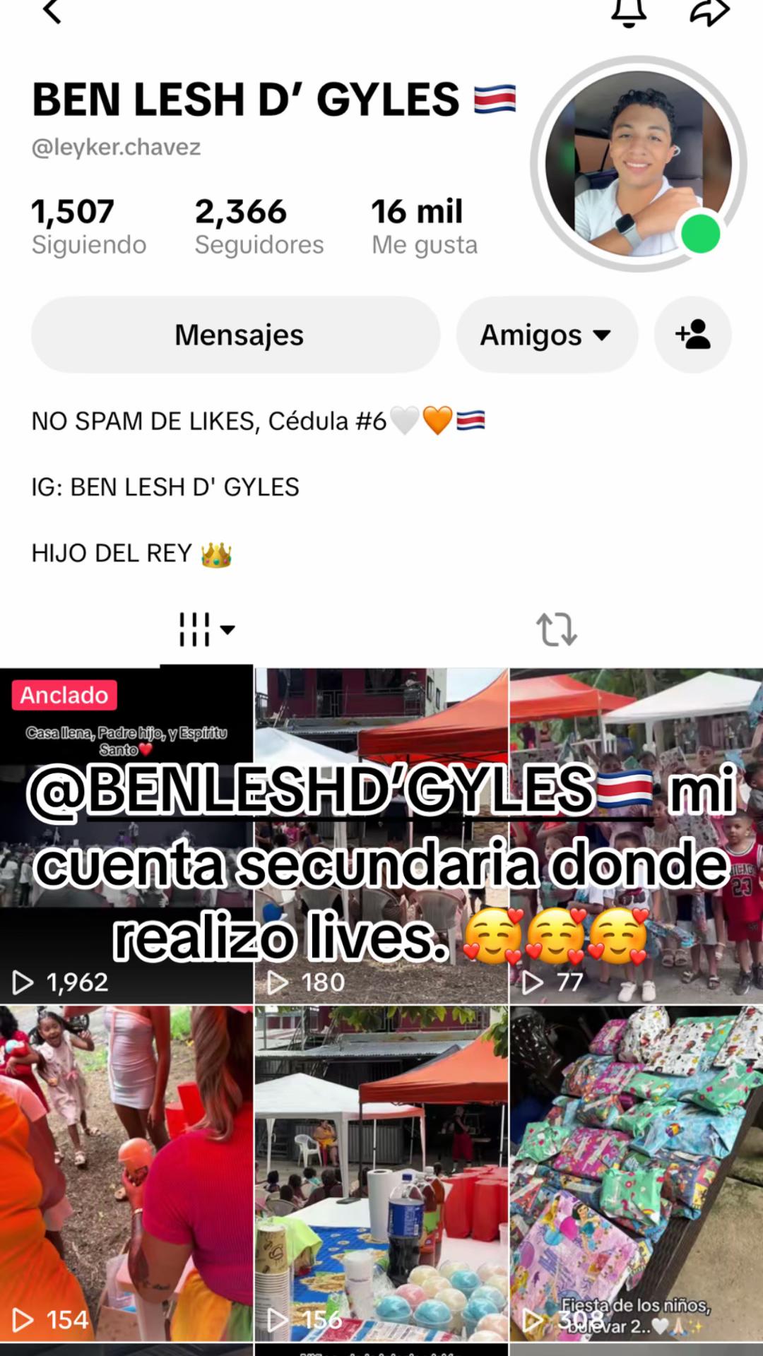@B E N L E S H 🇨🇷