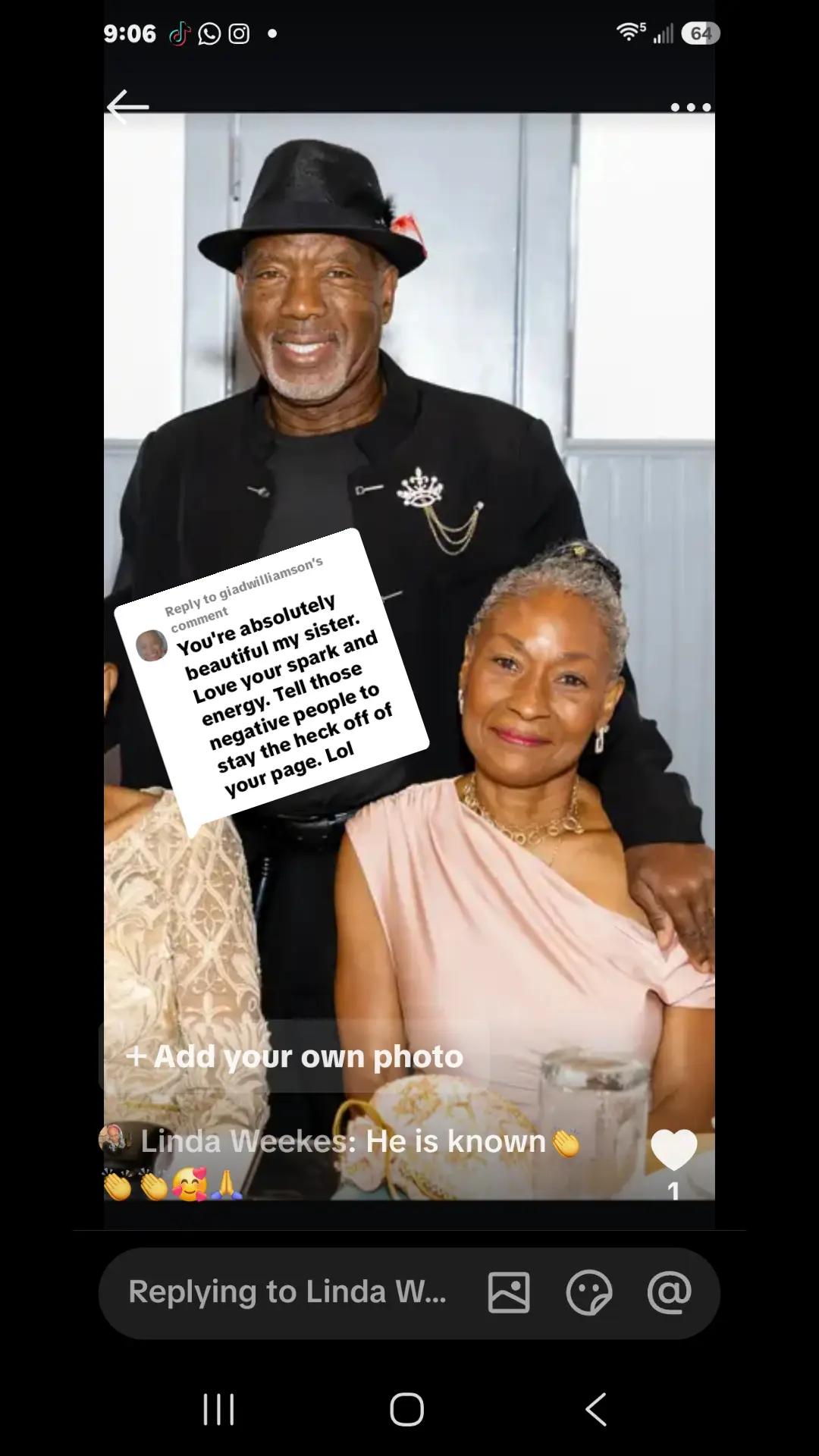 @Linda Weekes