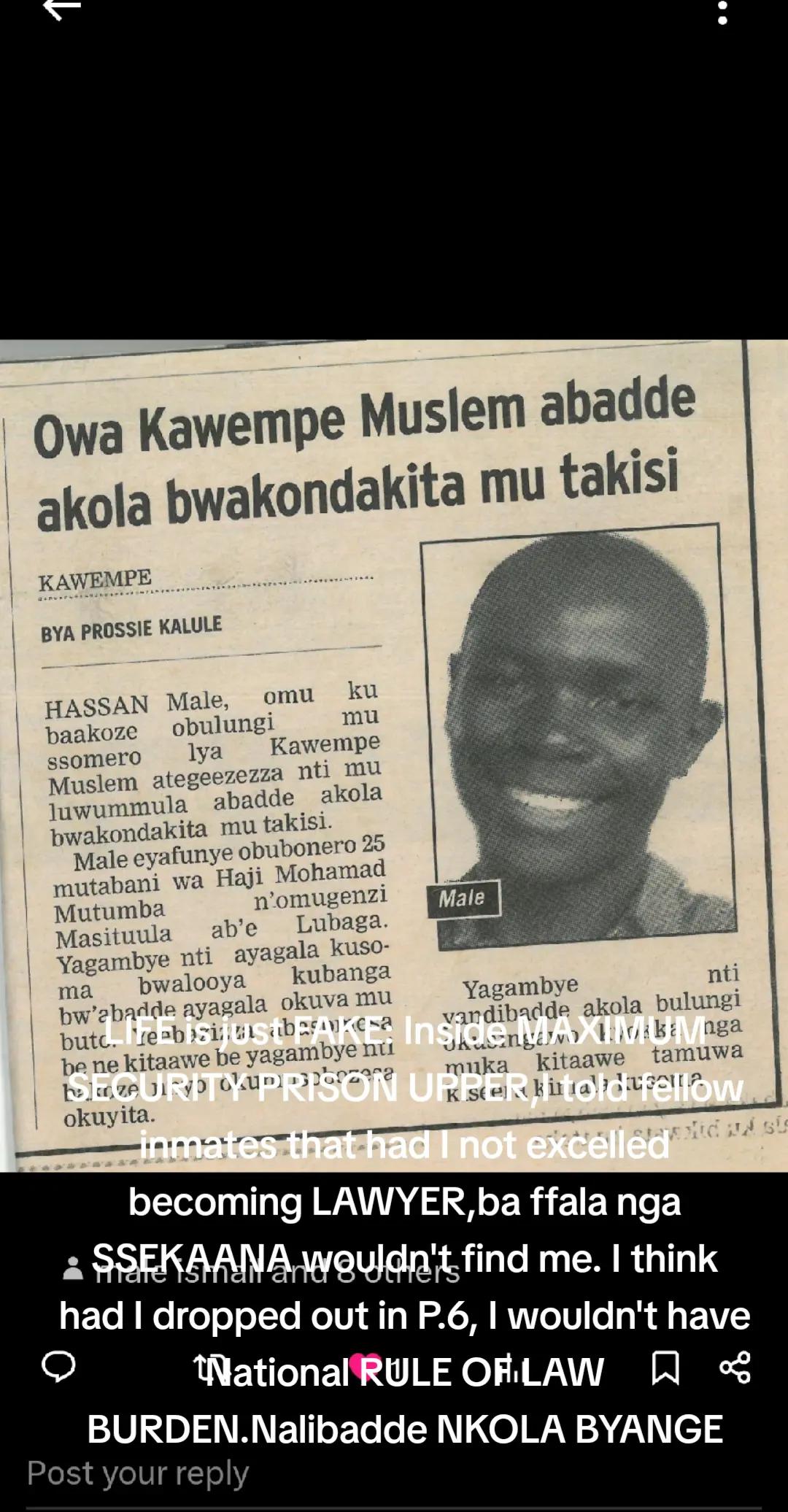 @MALE MABIRIZI