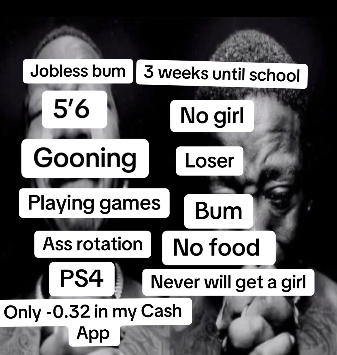 @He has money right in front of