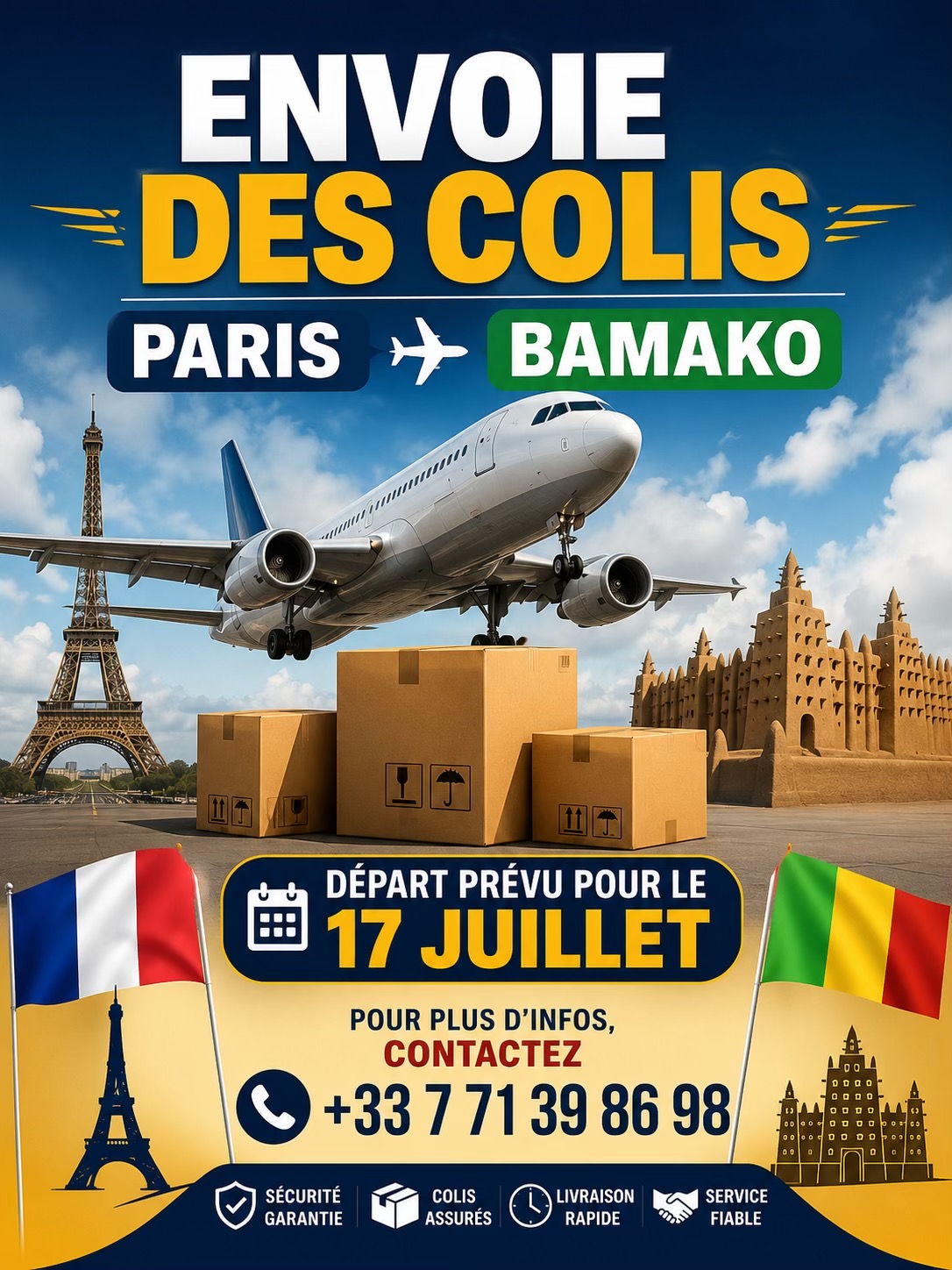 @GP Paris Bamako✈️+33771398698