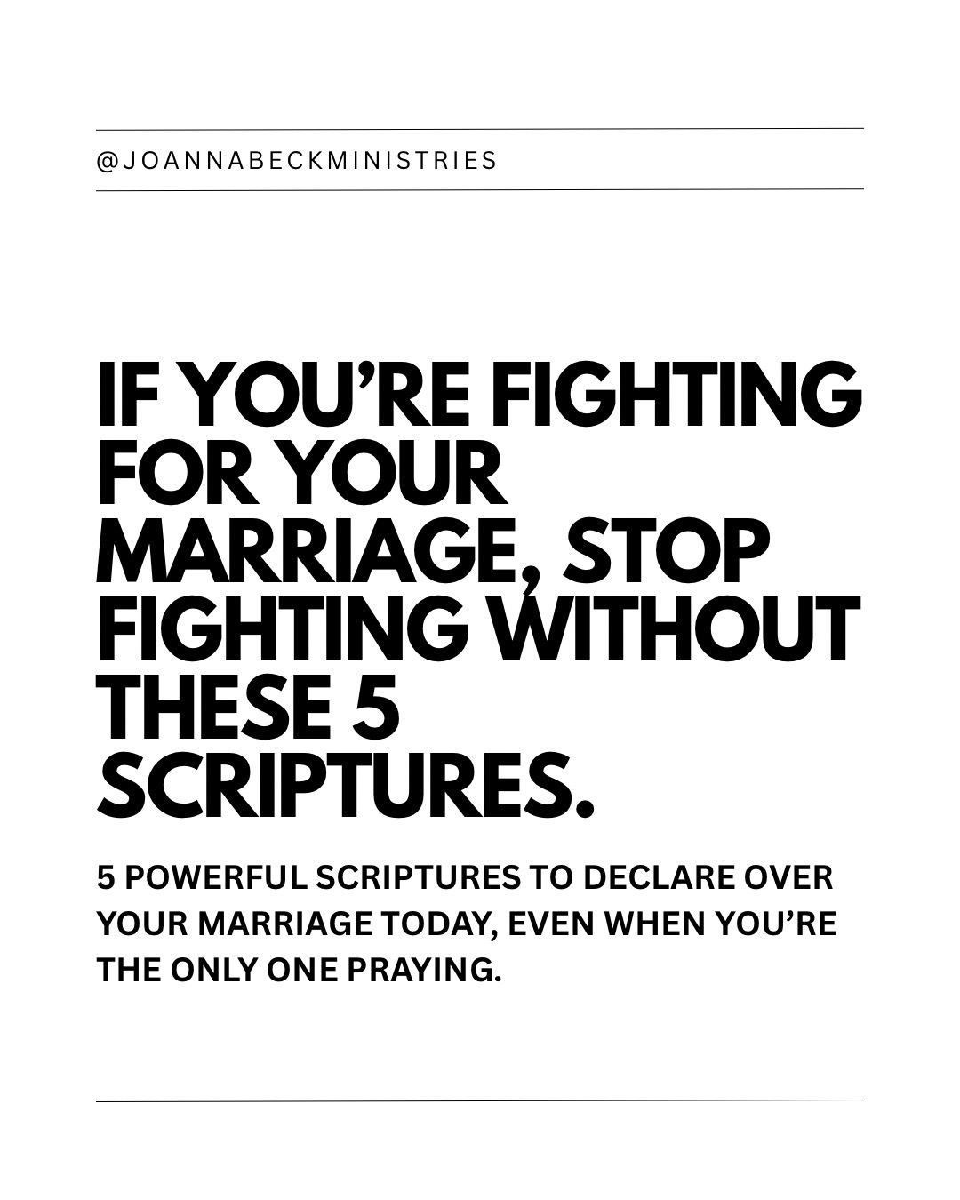 @Joanna Beck Ministries