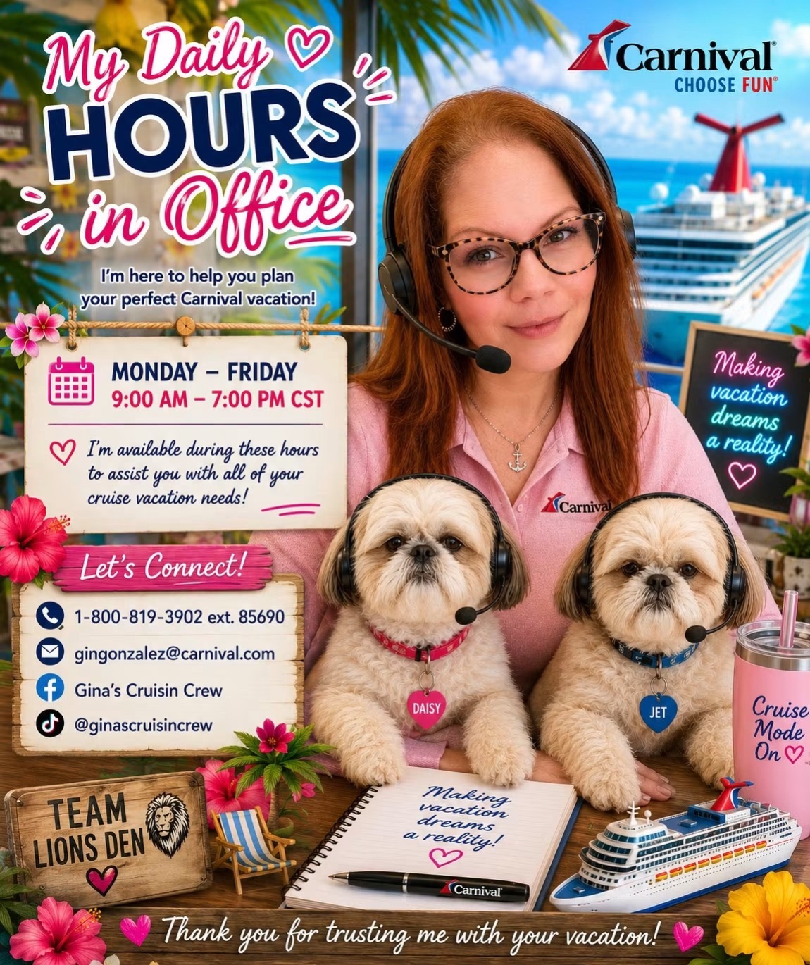 @🛳️ Gina’s Cruisin Crew 🛳️