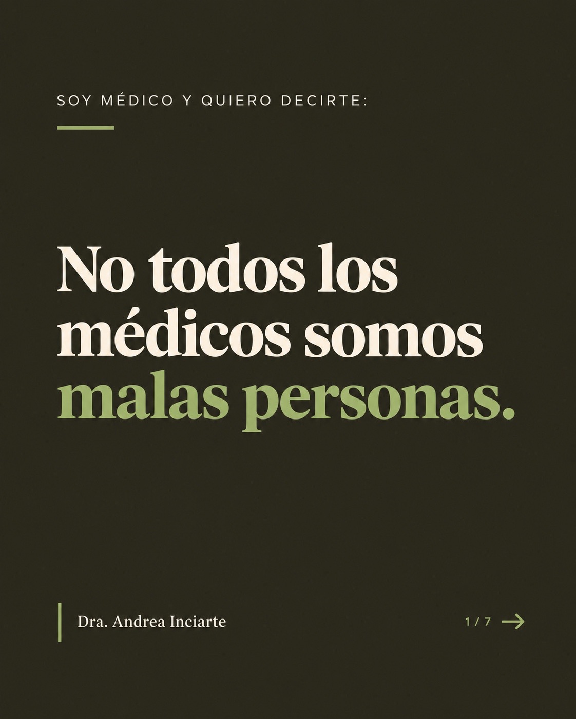 @Dra. Andrea Inciarte