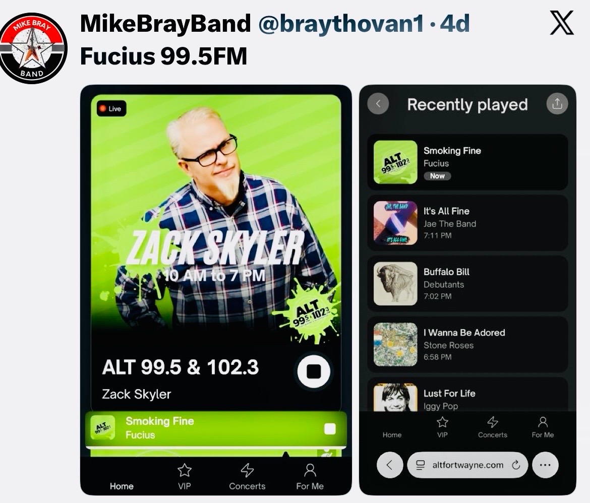 @#MikeBrayBand.org