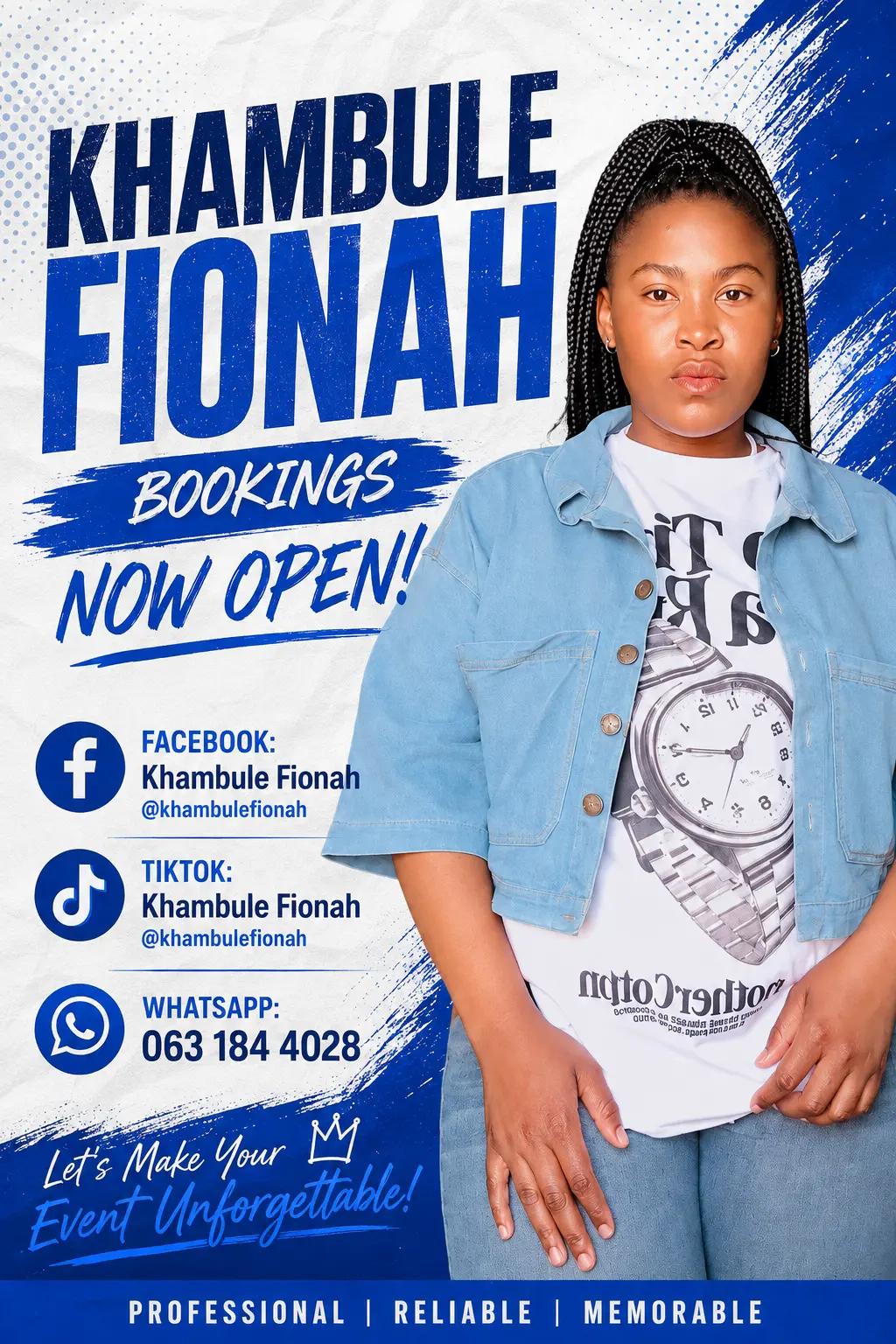 @Khambule fionah