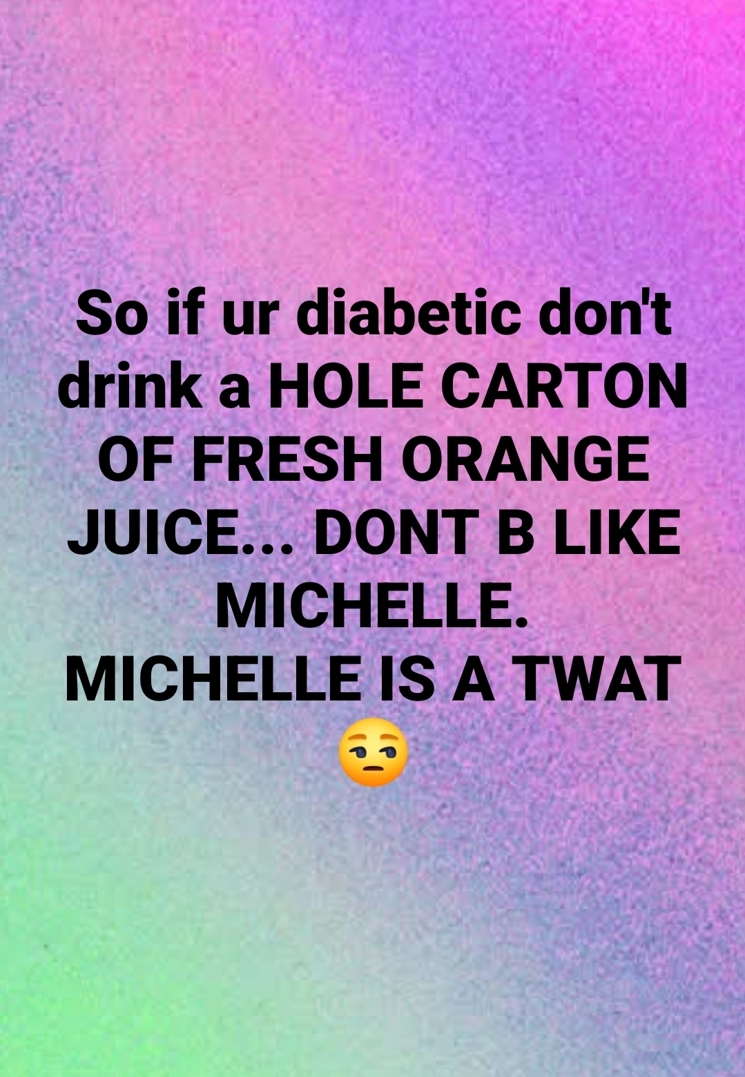 @Michelle Byres