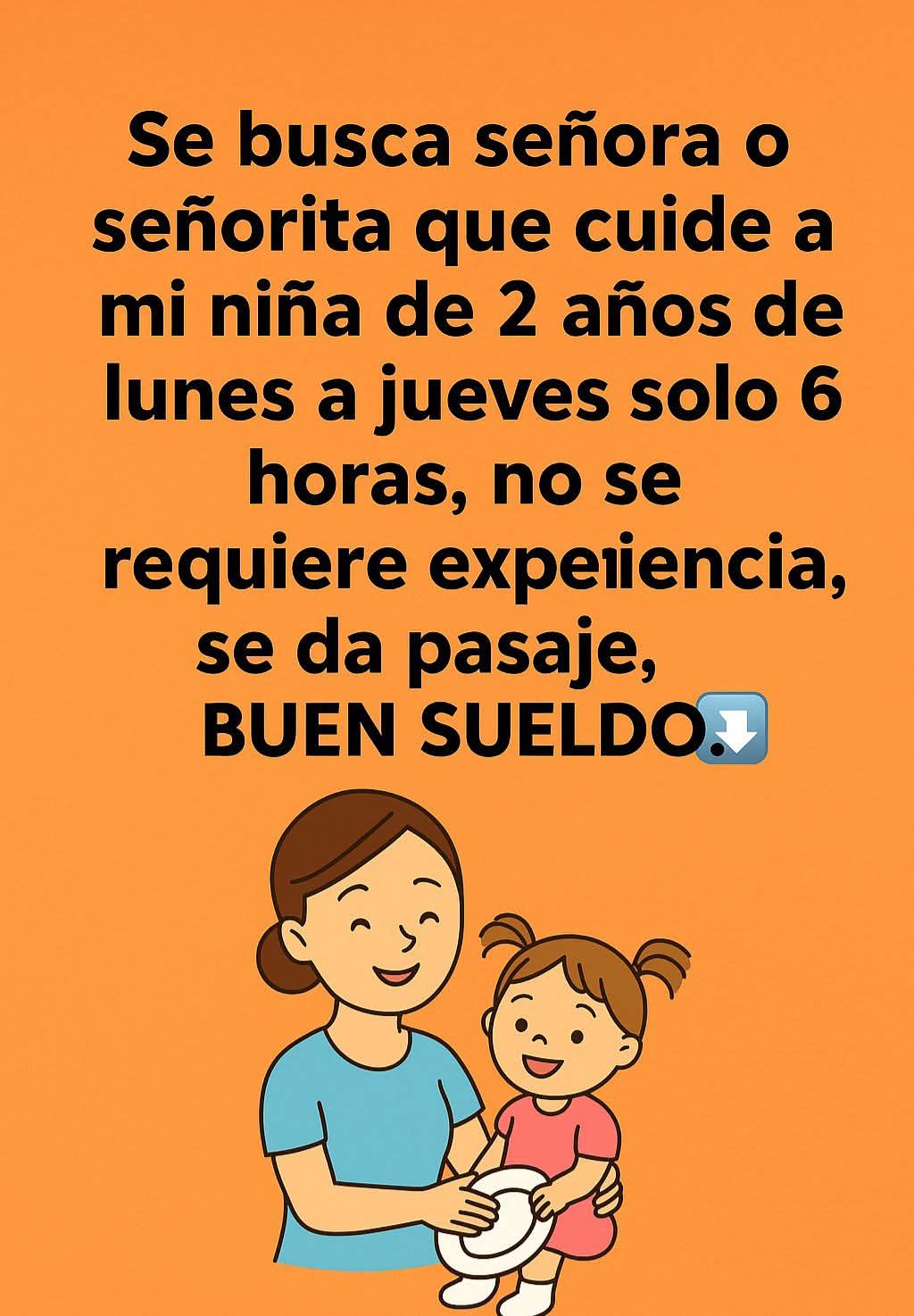 @trabajo si hay✅️