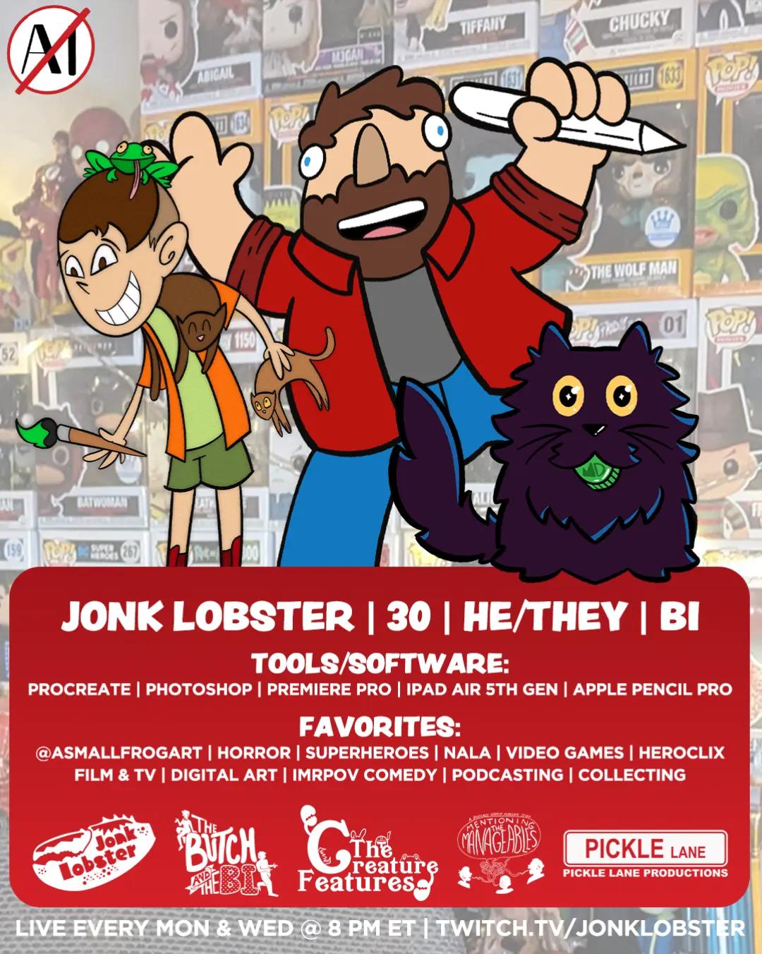 @Jonk Lobster | Digital Artist