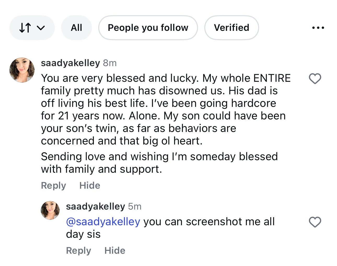 @Ashley Caron