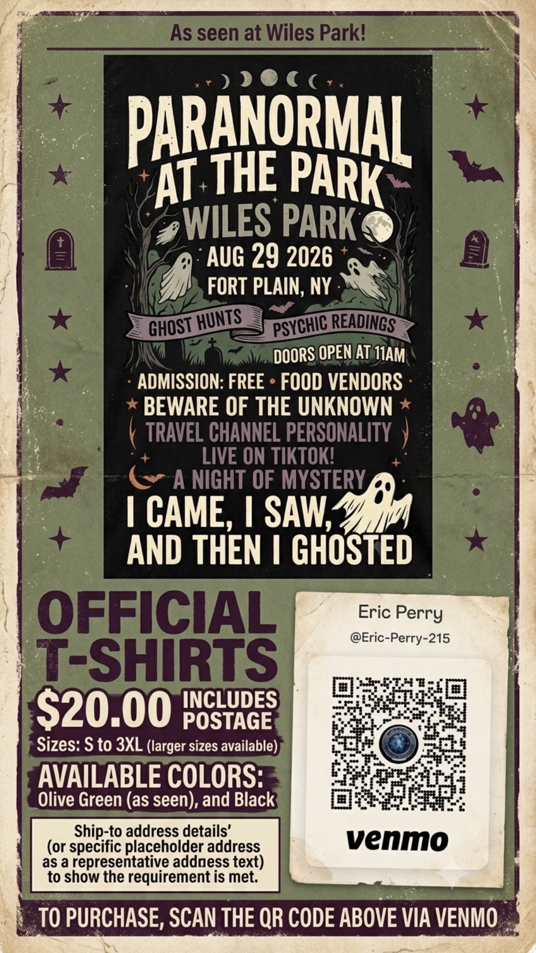 @Eric Perry Paranormal