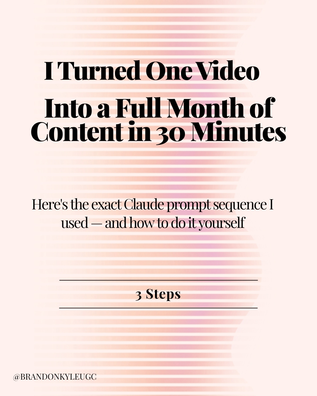 @Brandon - UGC Content Creator