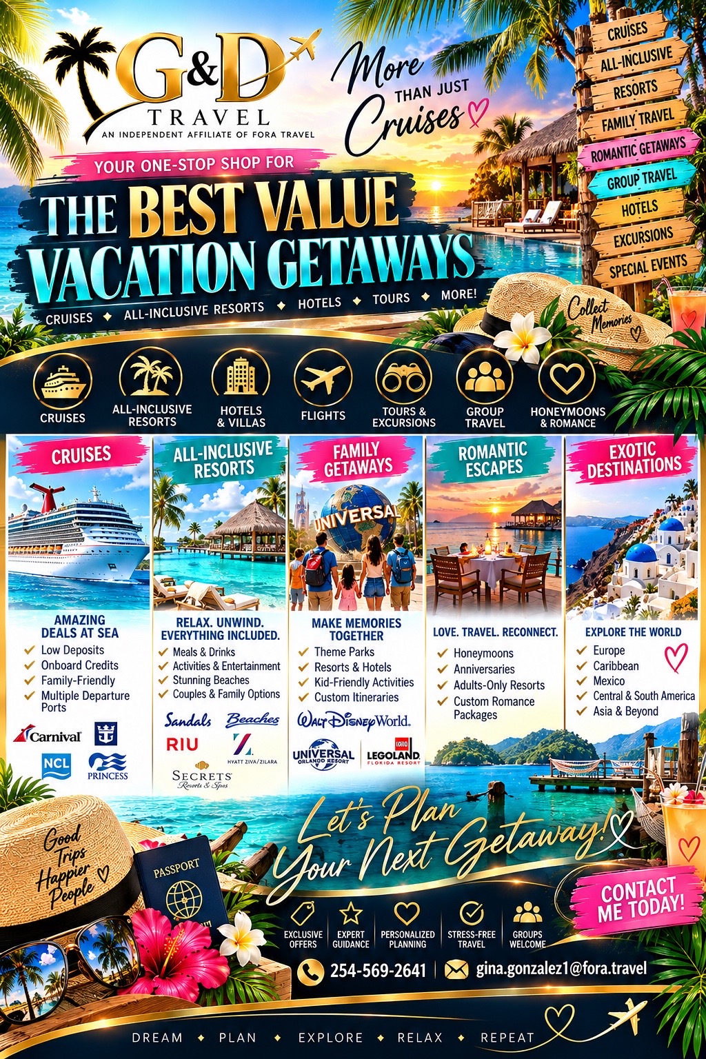 @G & D Travel ✈️🛳️🚆
