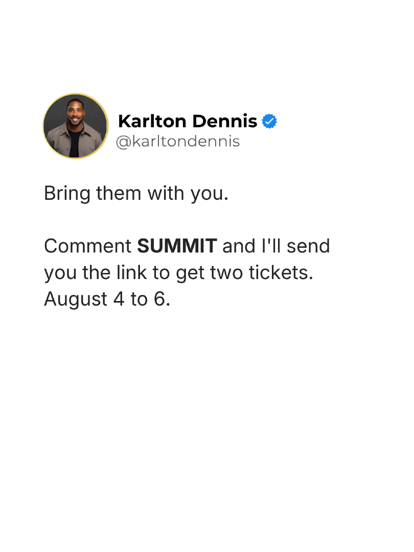 @Karlton Dennis