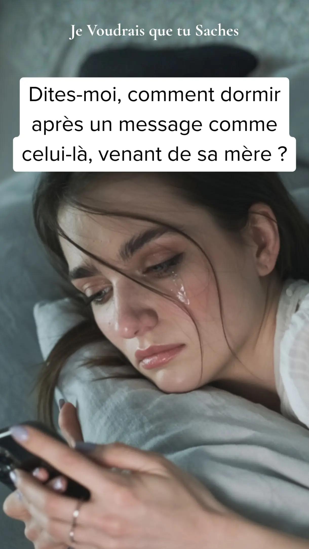 @Je Voudrais Que Tu Saches