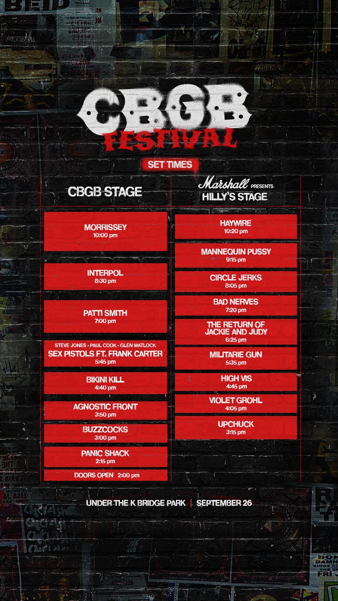 @CBGB FESTIVAL