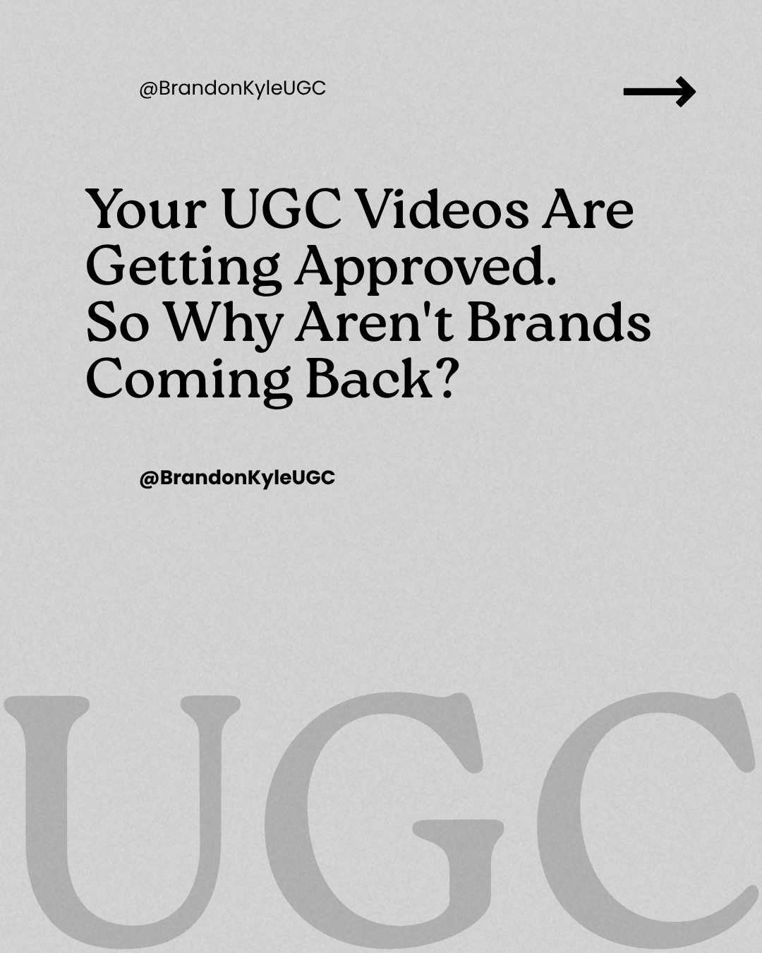 @Brandon - UGC Content Creator
