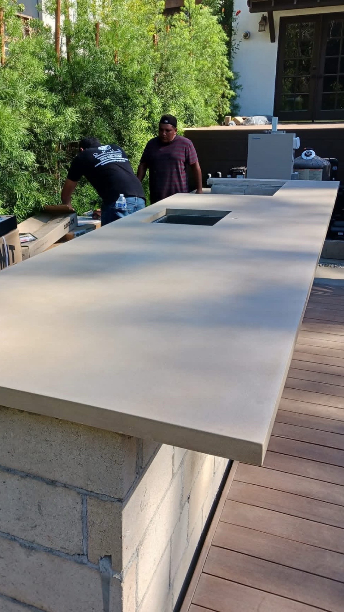 @Opus concrete countertops