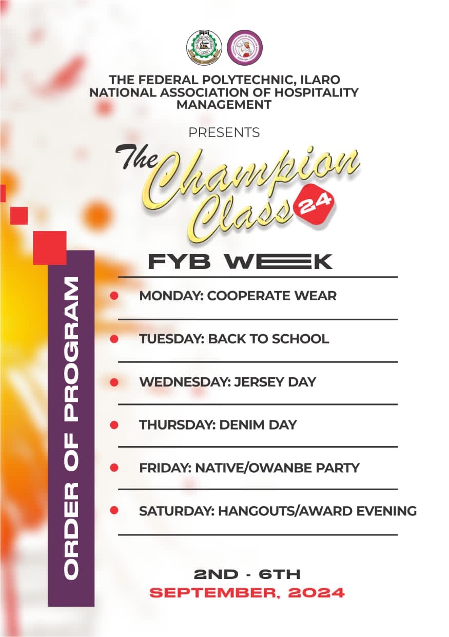 @Hospitality Management23/24set