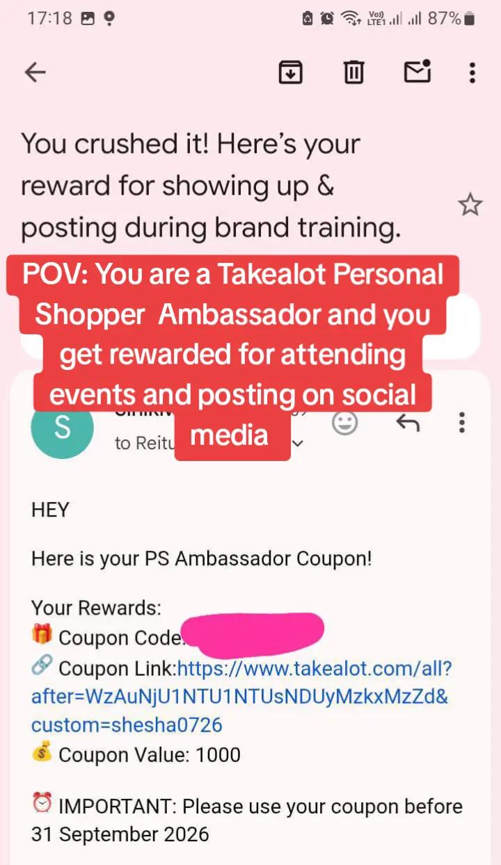 @Ntanga Takealot PS Ambassador