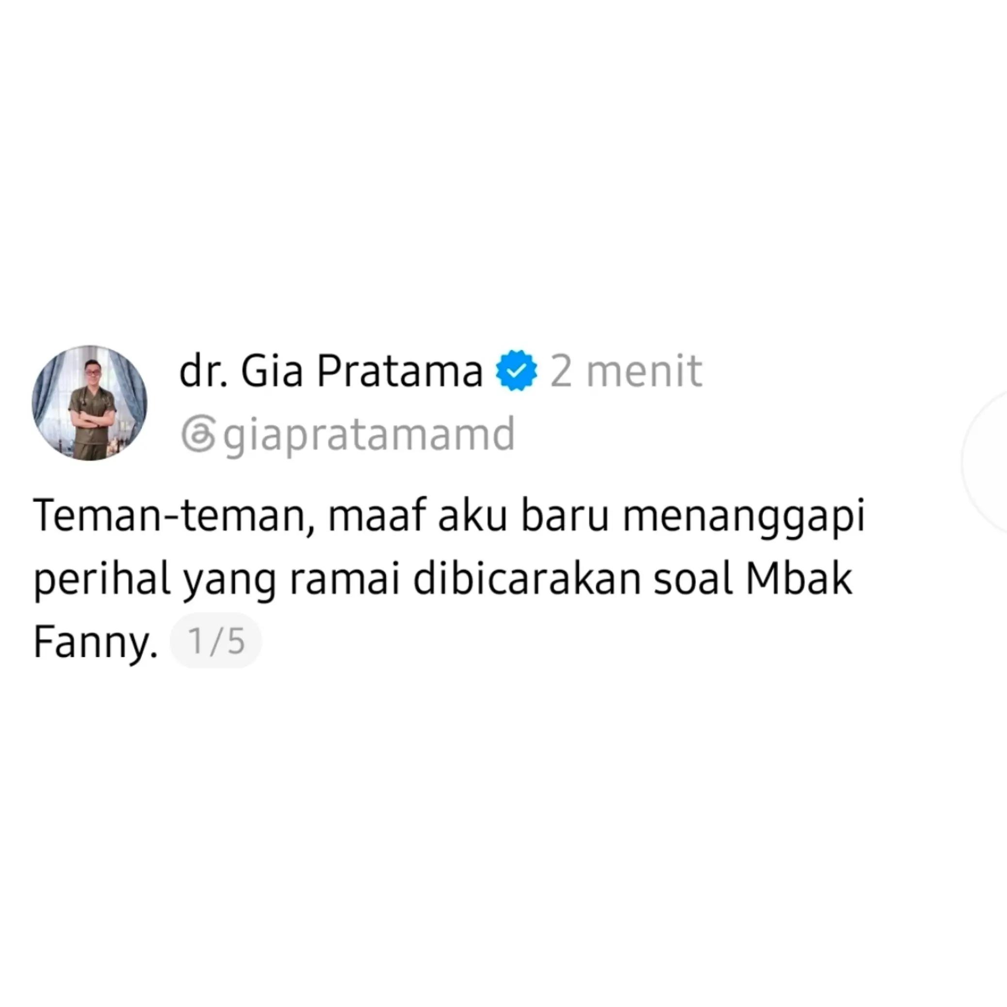 @dr. Gia Pratama
