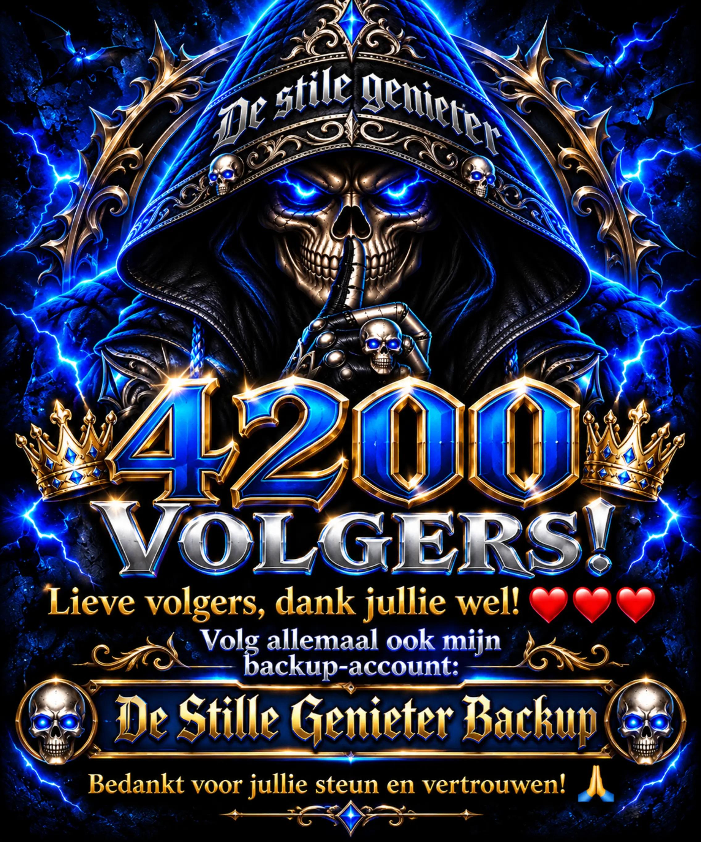 @DE STILLE GENIETER