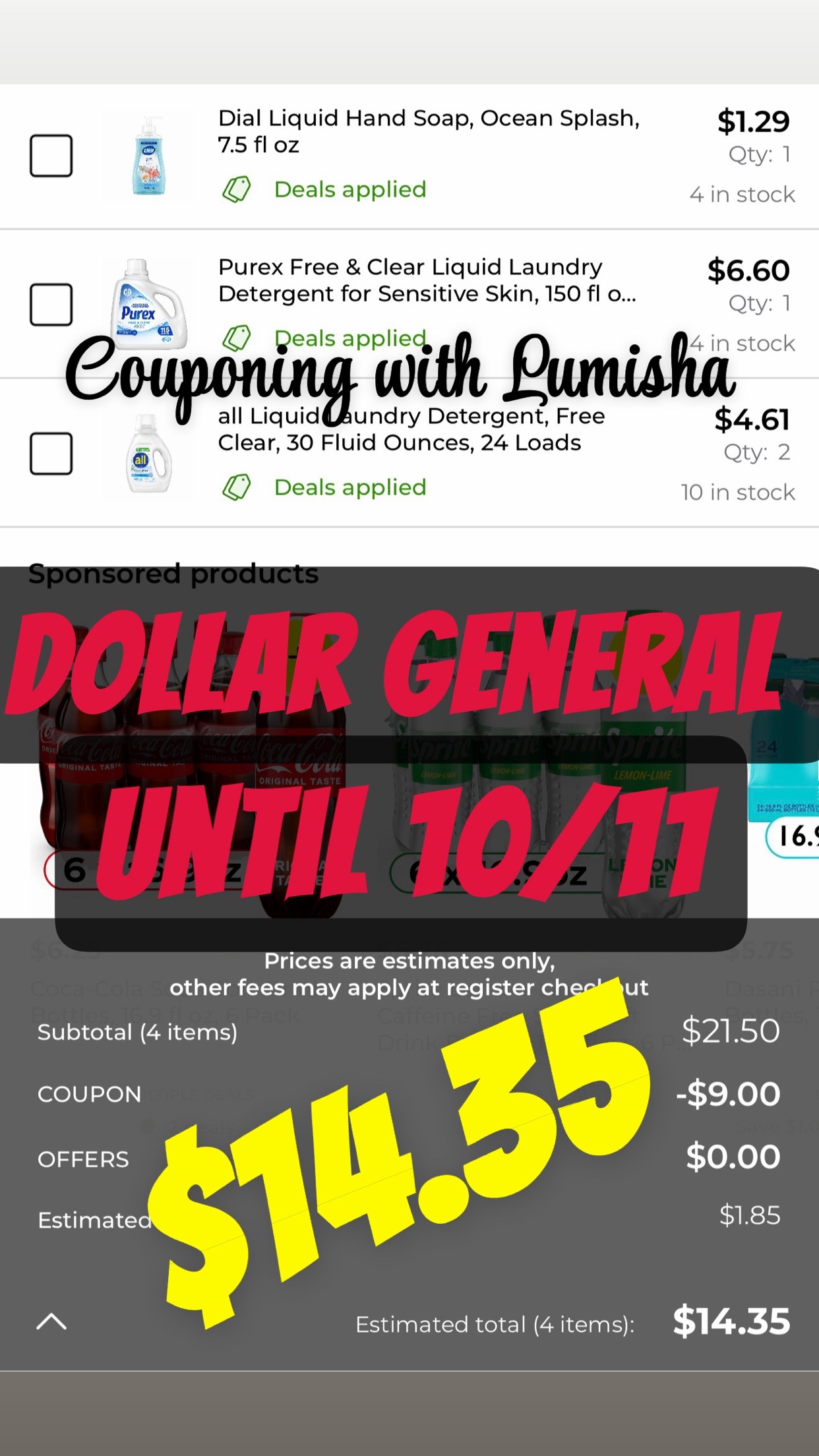 @Couponing with Lumisha