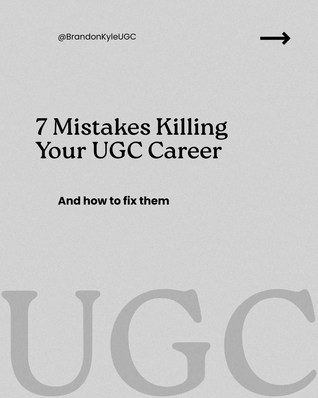@Brandon - UGC Content Creator