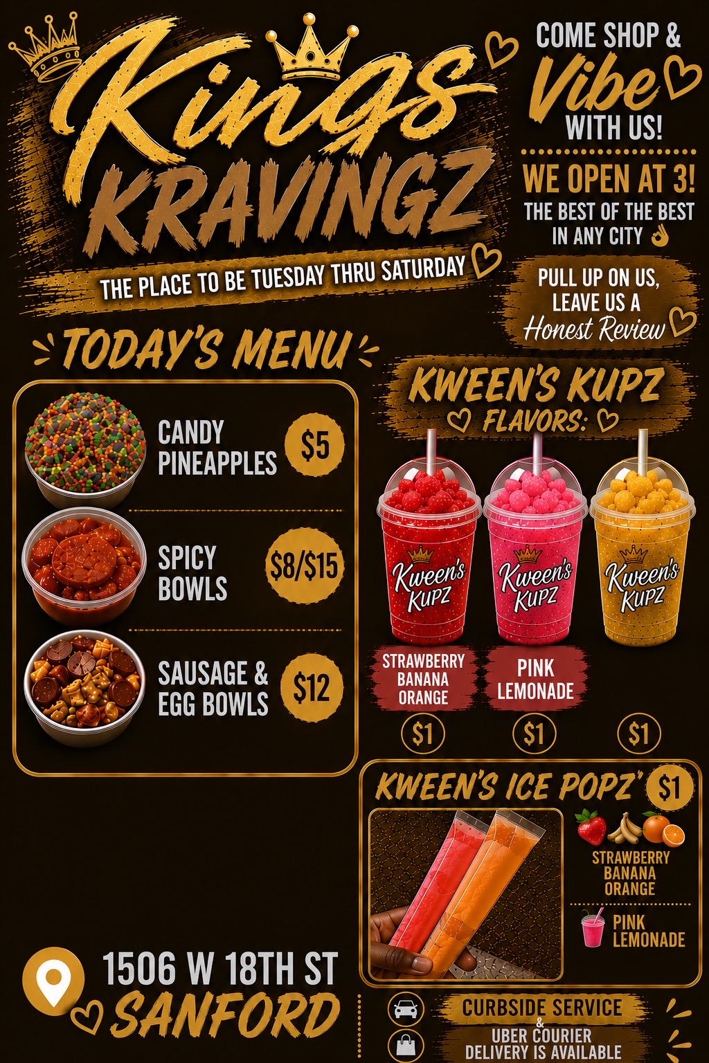 @Kings Kravingz Spicy Bowls
