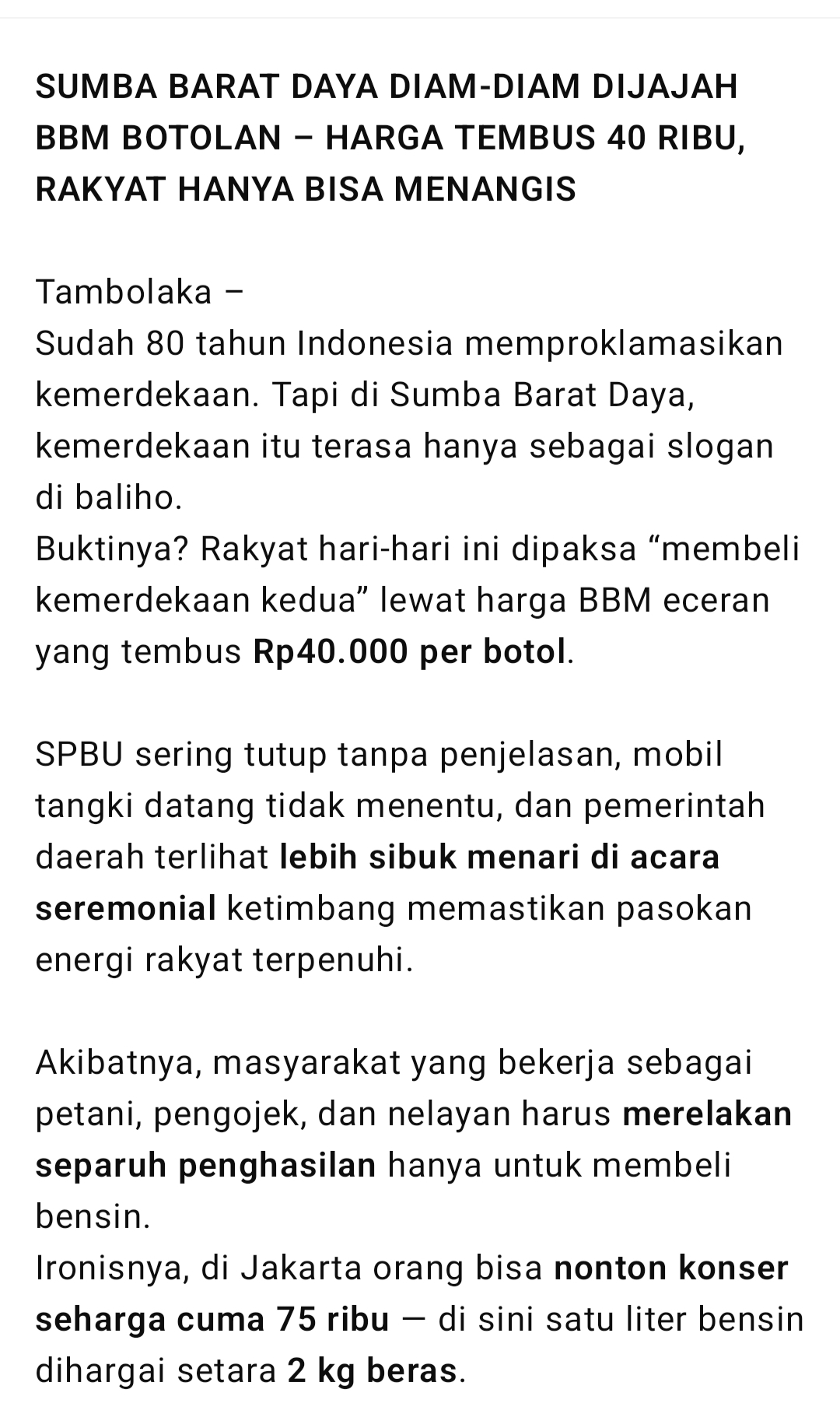 @Info Sumba