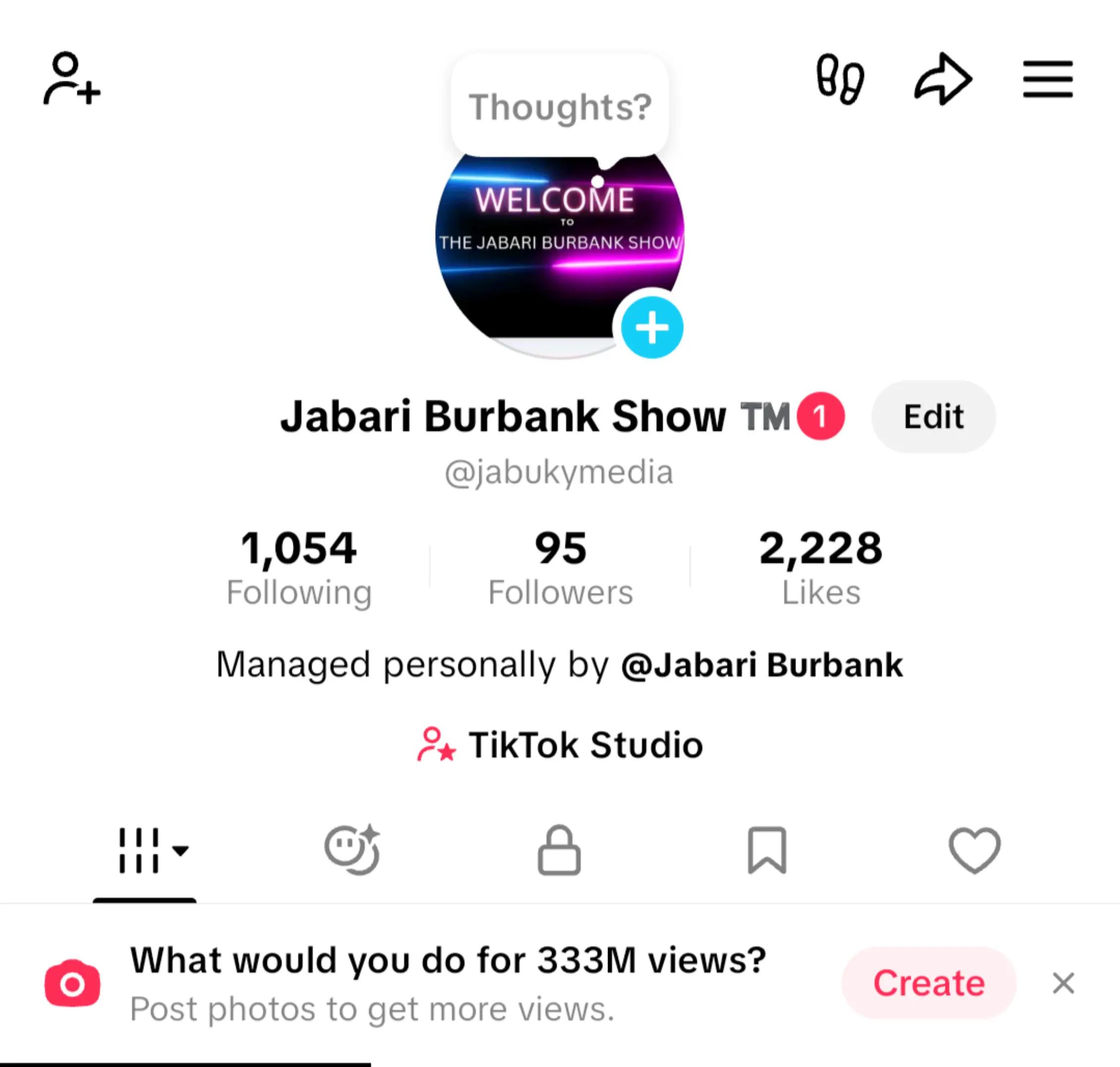 @Jabari Burbank Show ™️