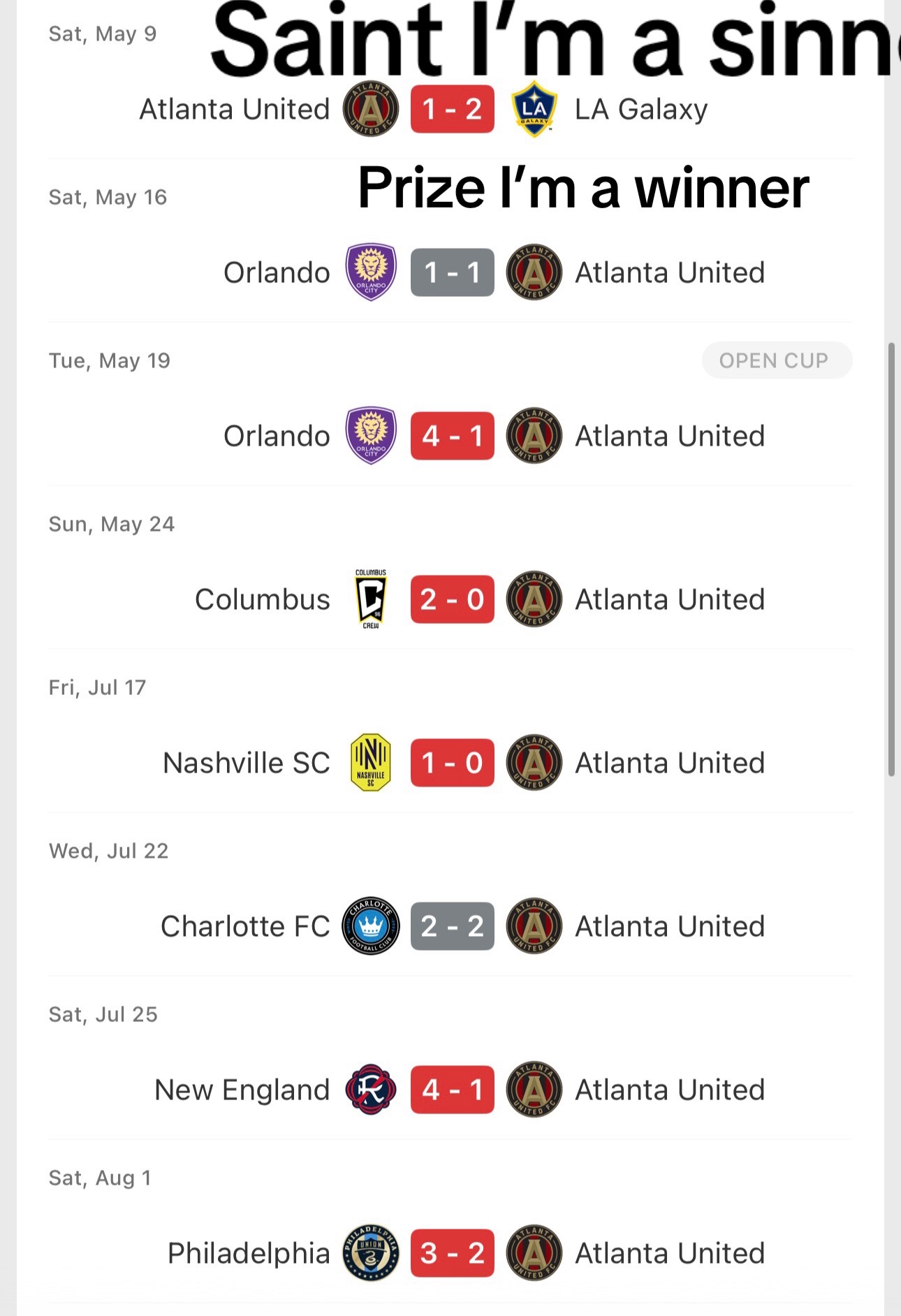 @Atlanta United Fans