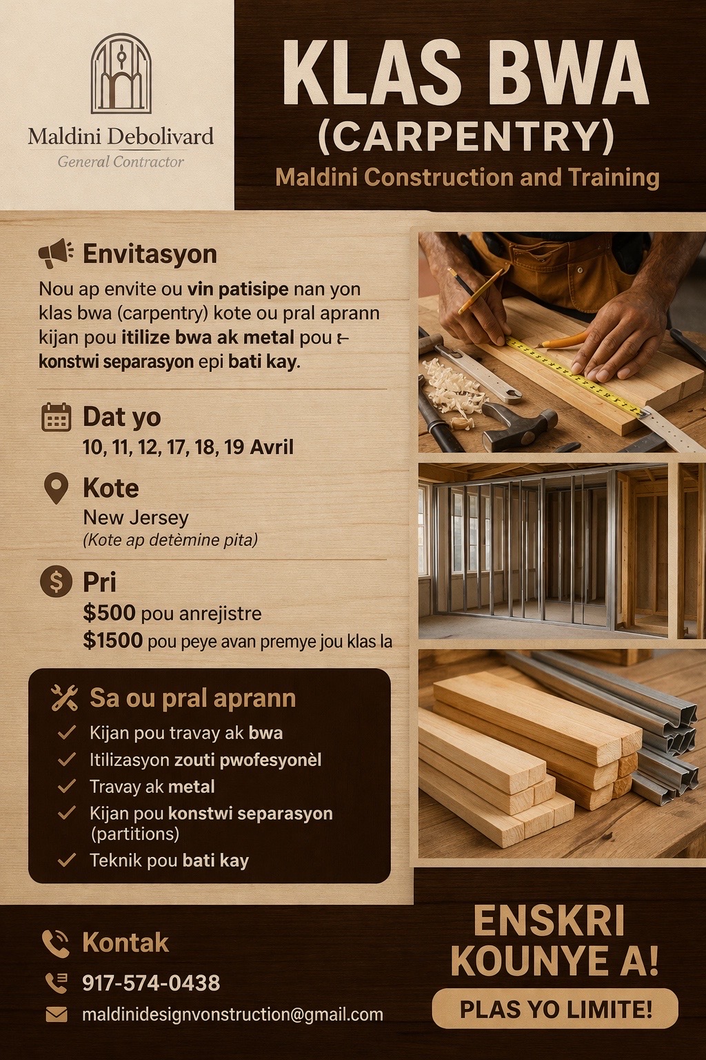 @Maldini Construction Training