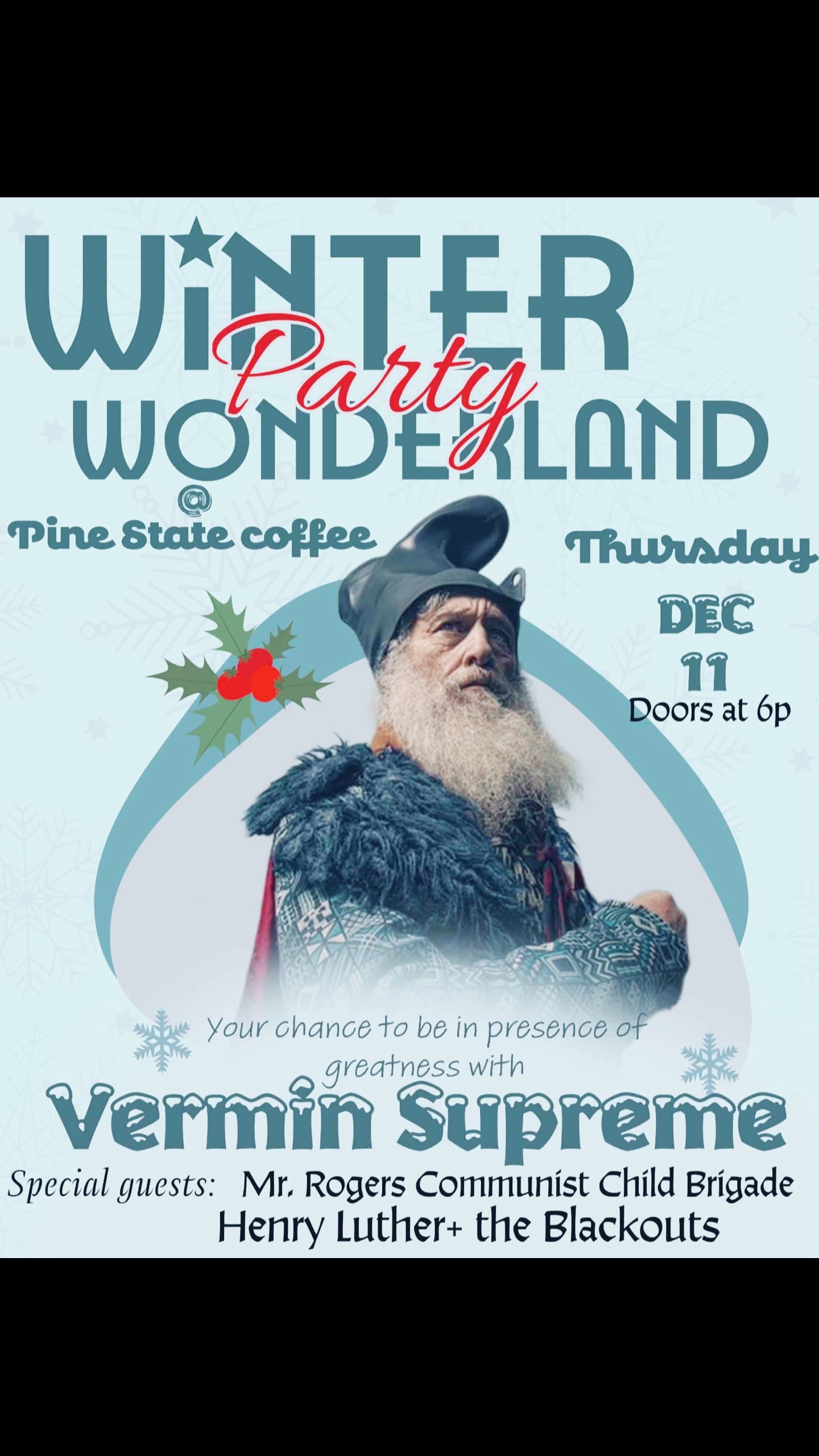 @Vermin Supreme