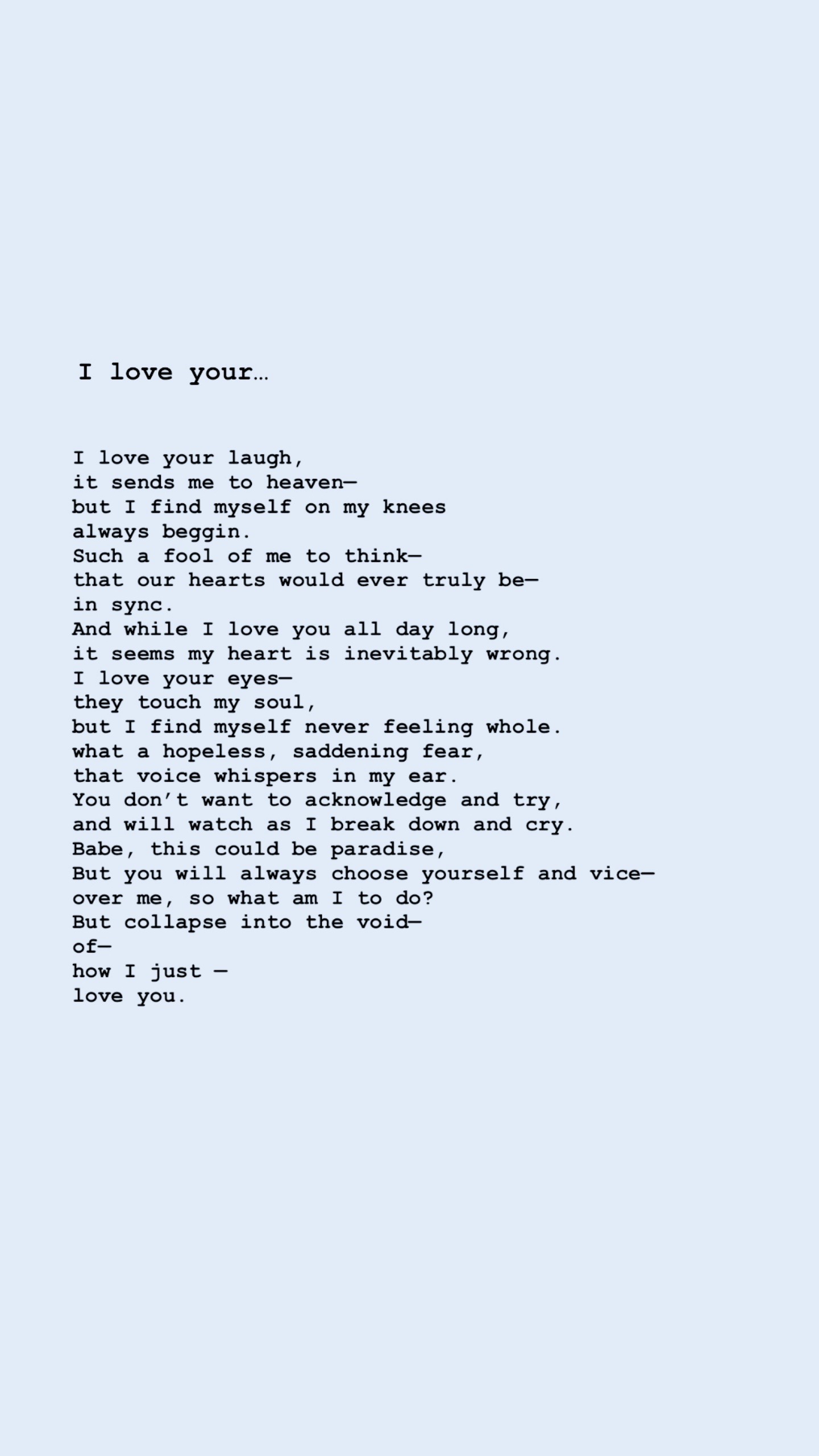 @poems for you