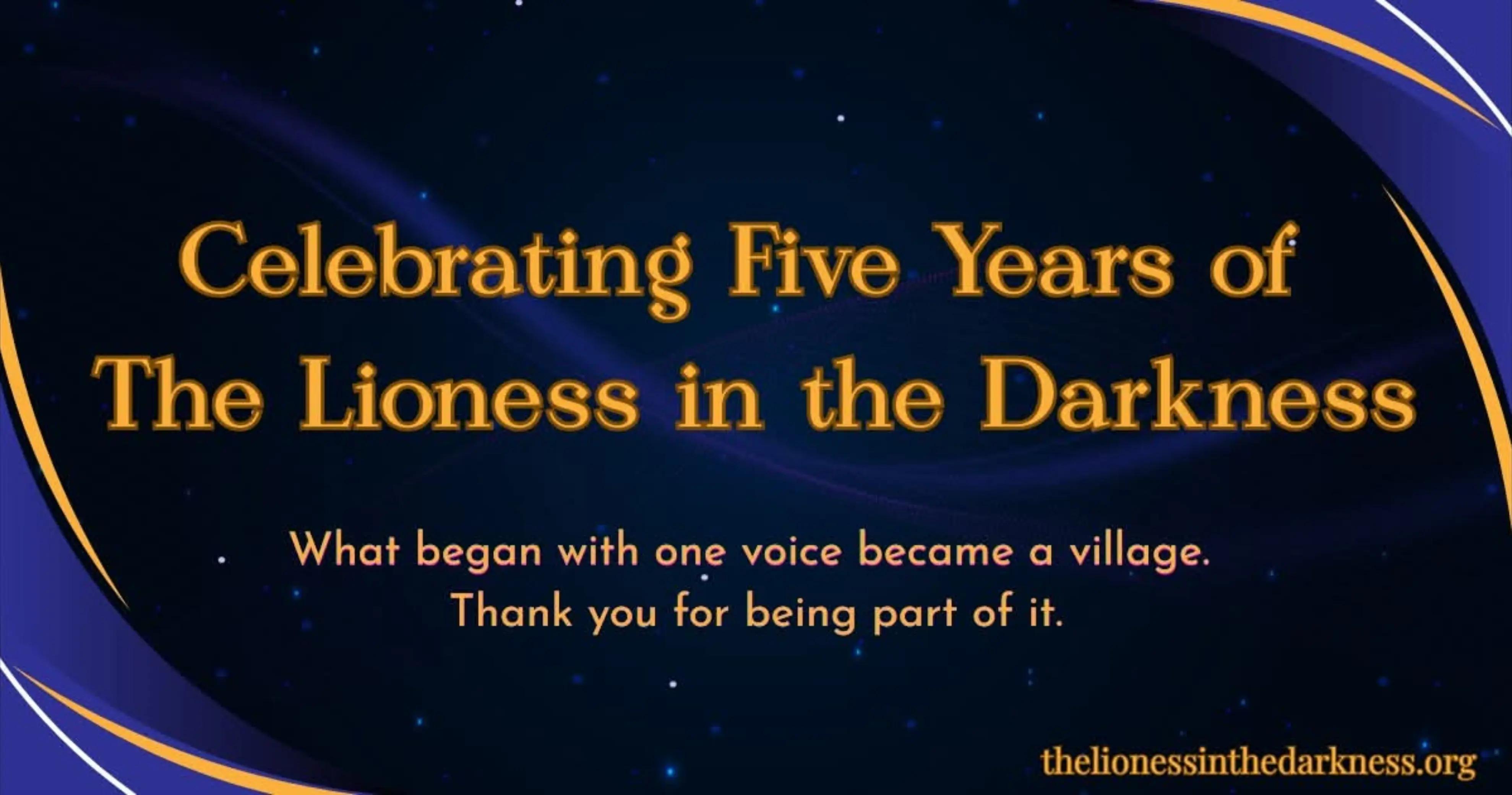 @The Lioness in the Darkness
