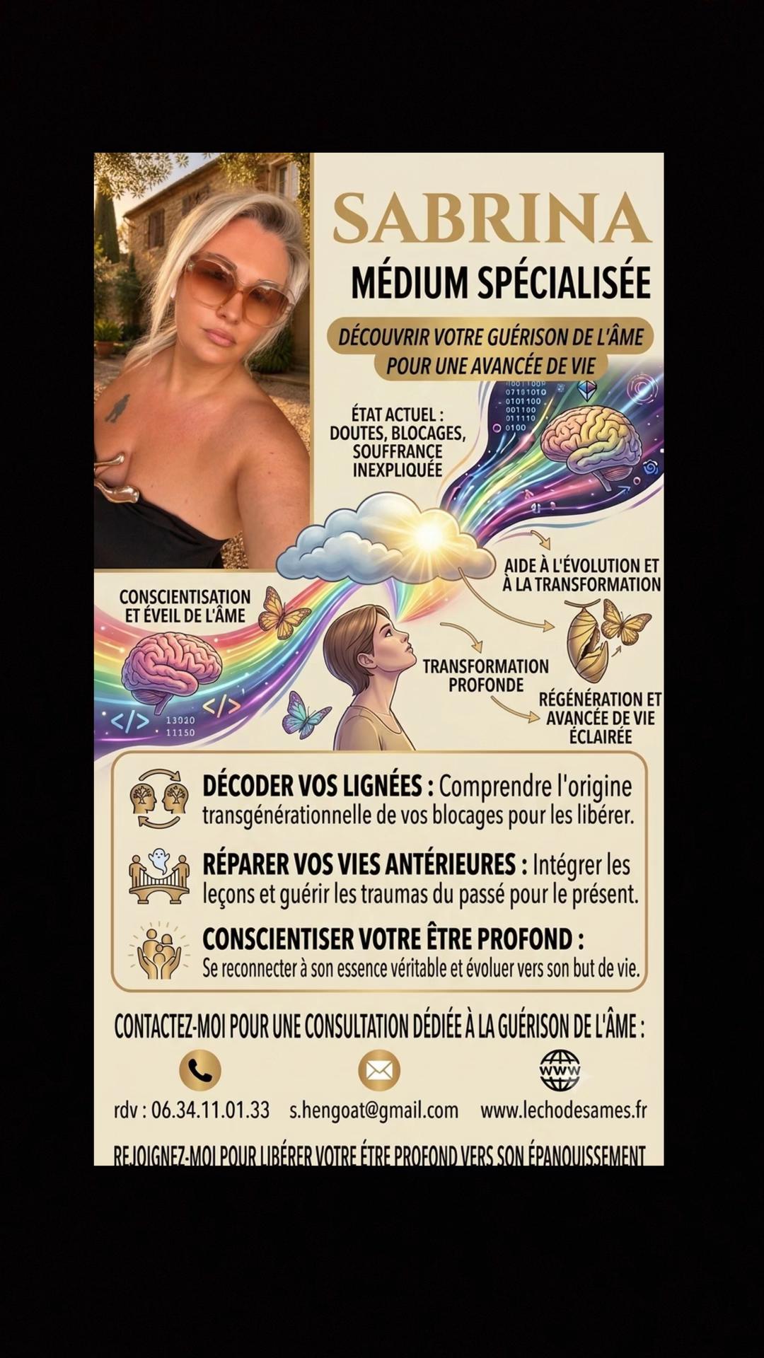 @🌸Sabrina  M&eacute;dium 🌸