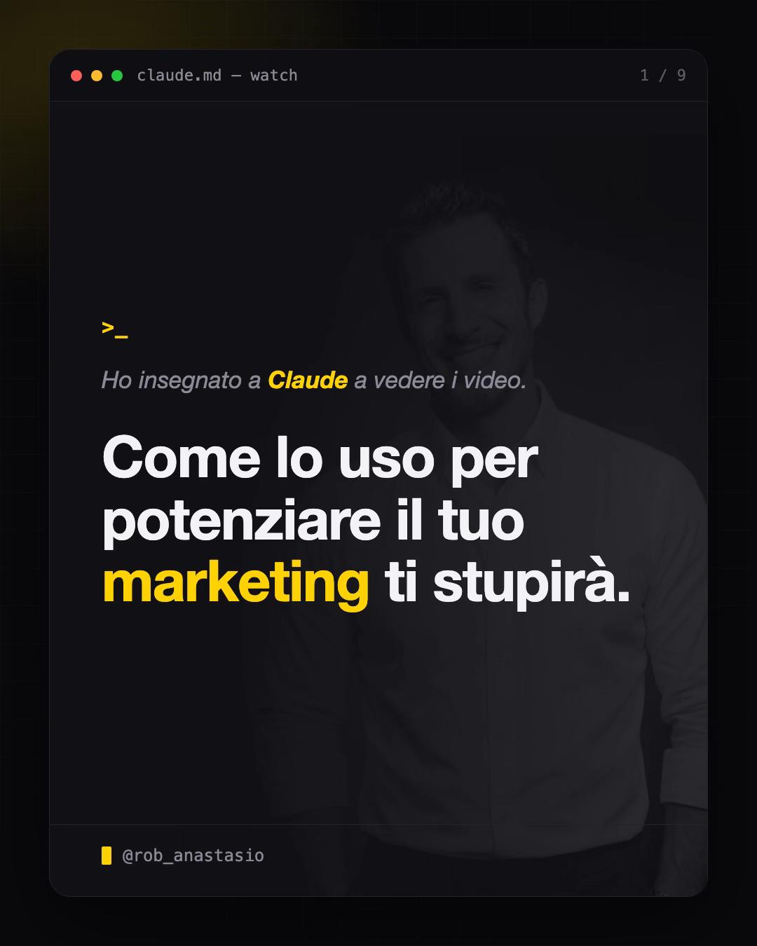 @Roberto Anastasio