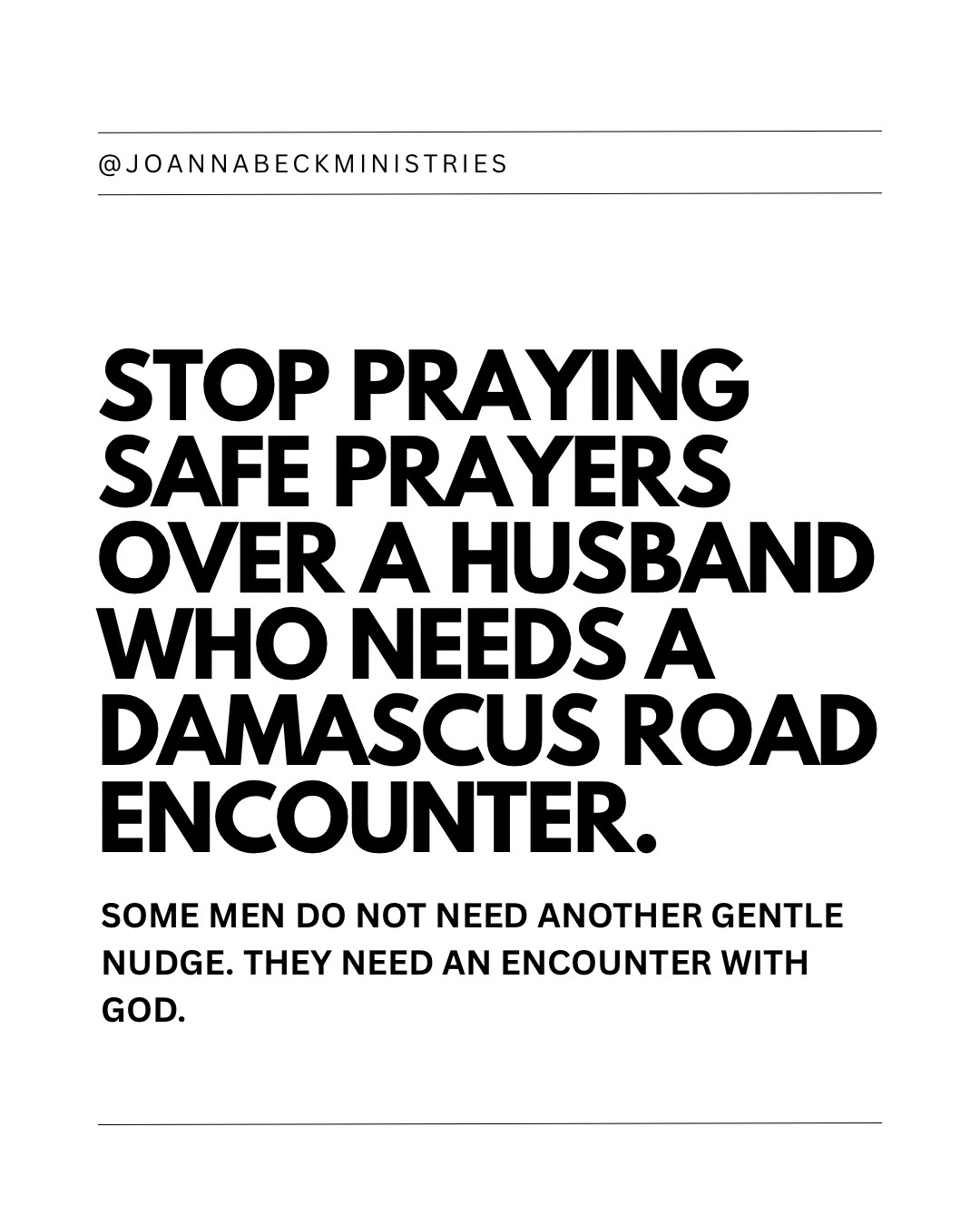 @Joanna Beck Ministries