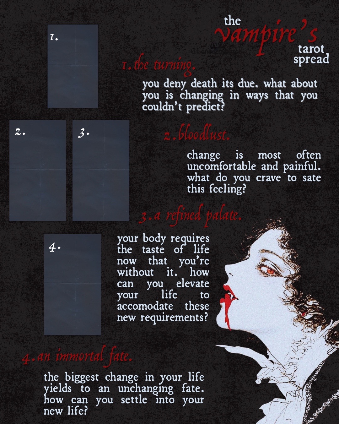 @bone dead tarot | beth ✰