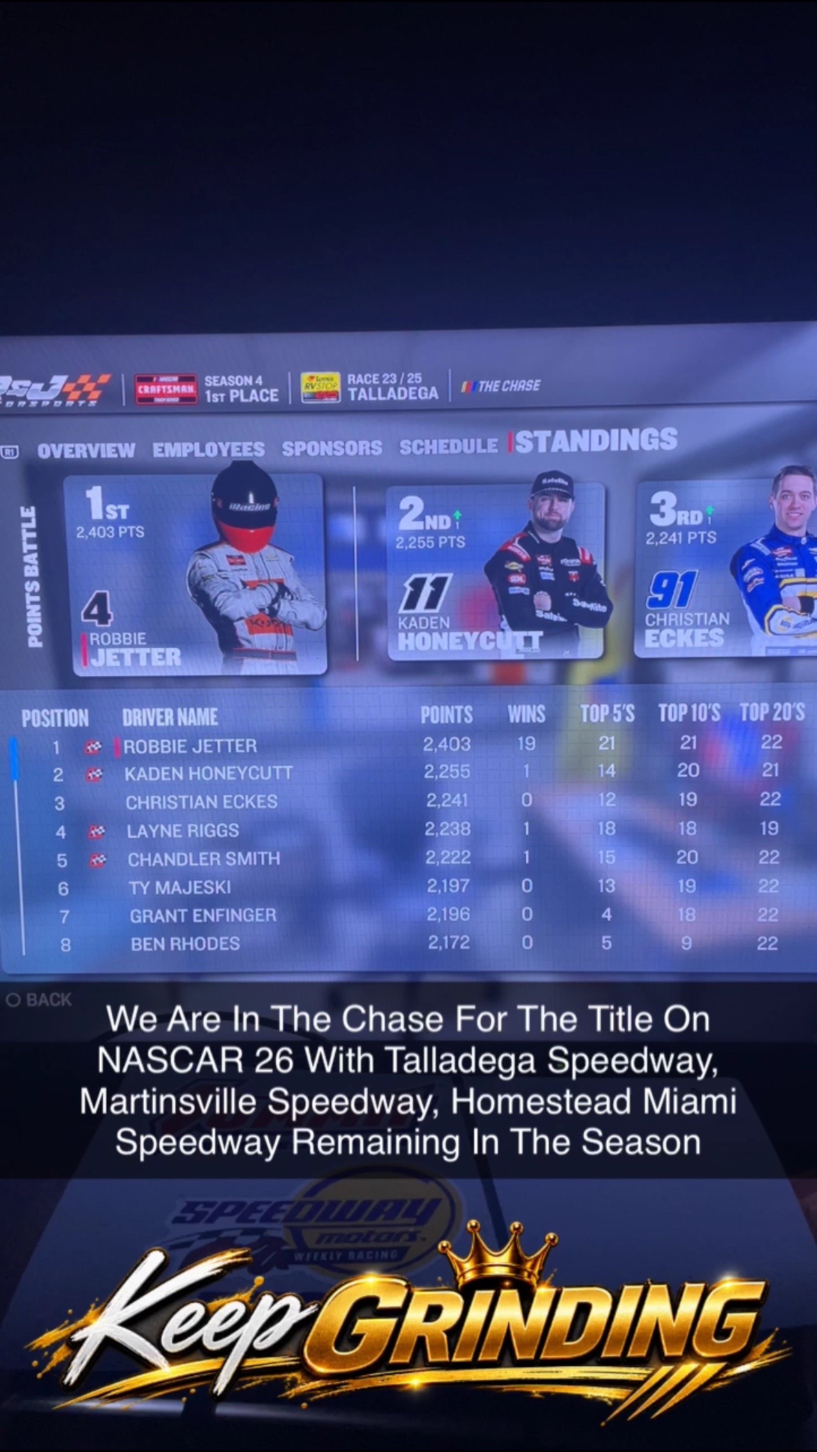 @Robbie4JRacing
